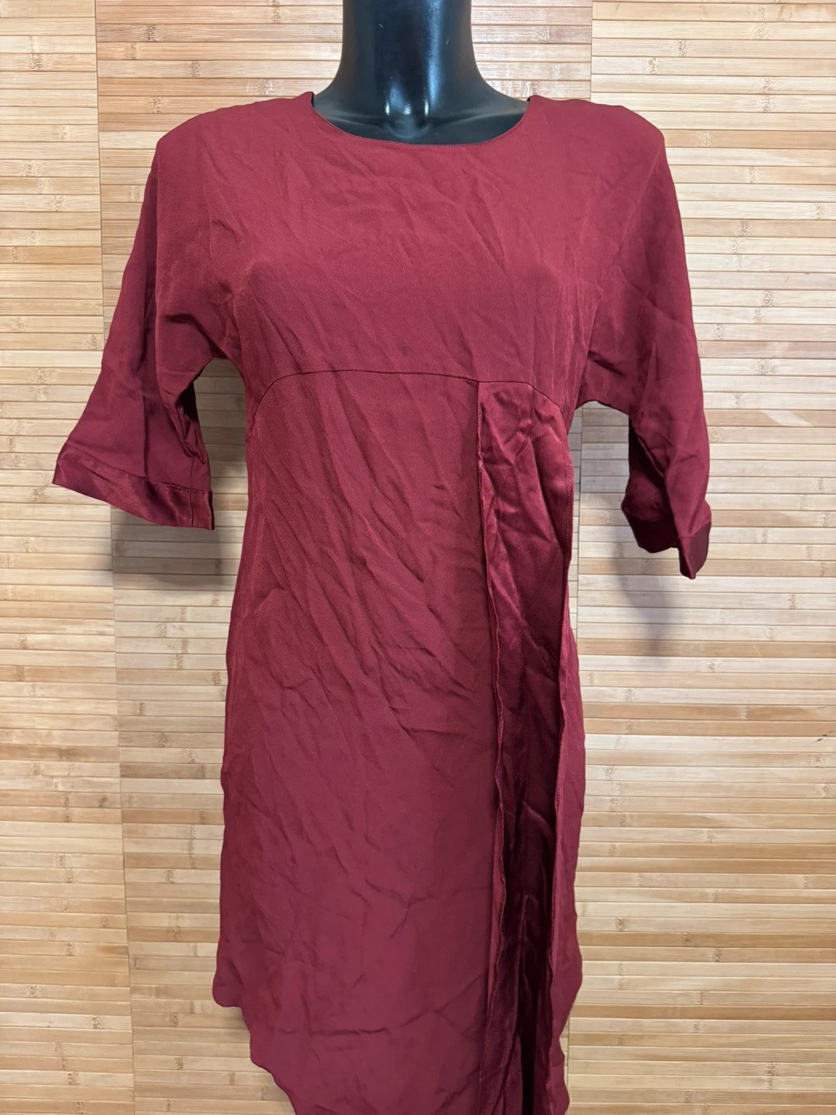 Divino vestido burdeos marca sisley talla XS 😍 – Sisley – taille XS / 34 / 6 3