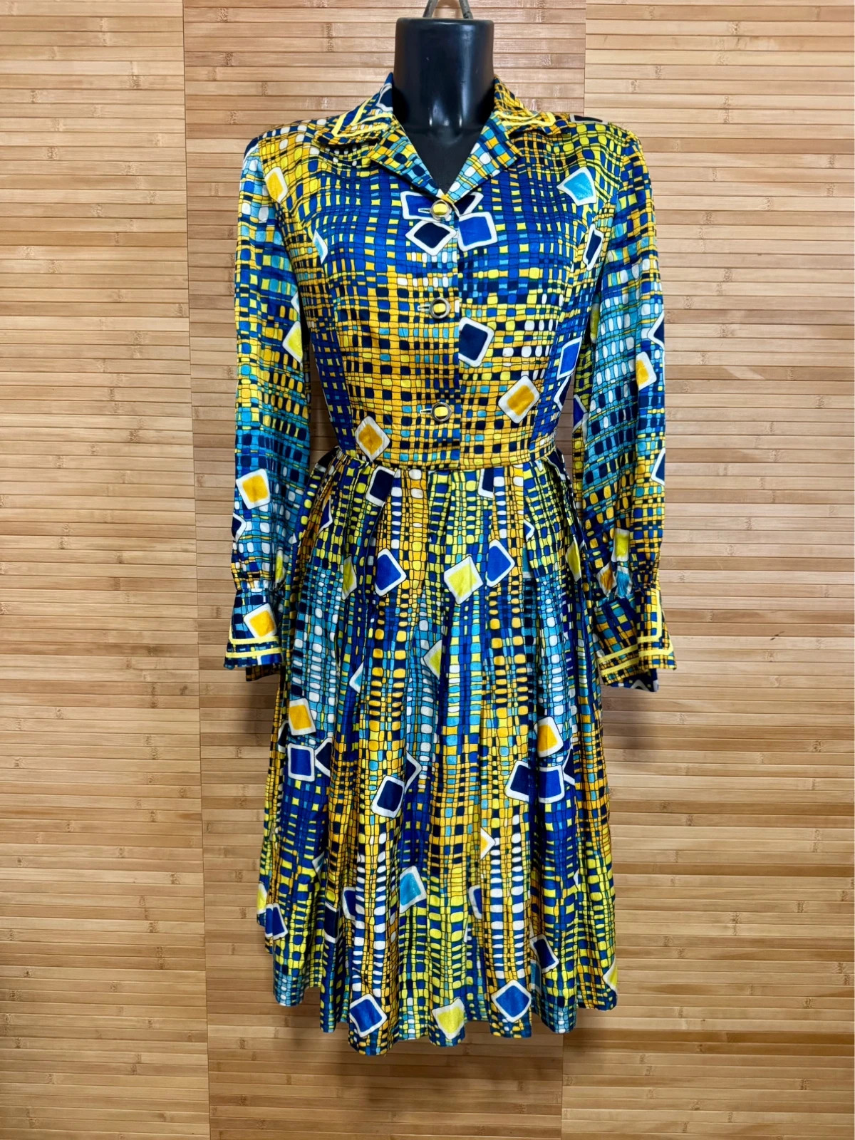 Vestido estampado vintage , talla 44 😍 – Vintage – taille XXL / 44 / 16
