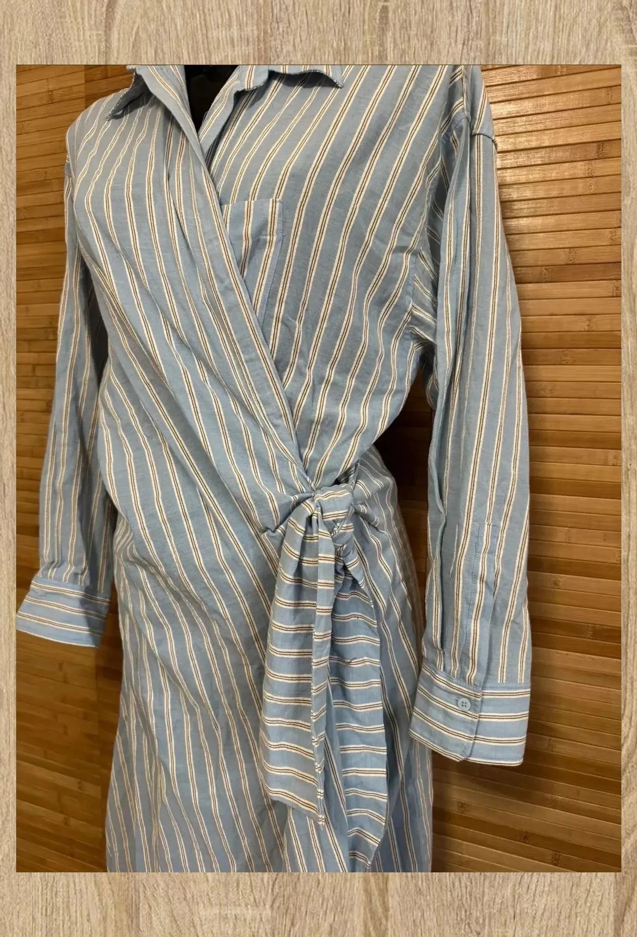 Divino vestido algodón cruzado de Zara , talla M 😍 – Zara – taille M / 38 / 10 4
