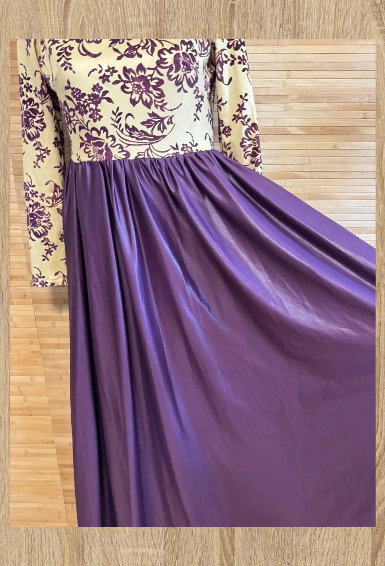 Divino vestido largo vintage , talla 38 😍 – Vintage – taille M / 38 / 10 5