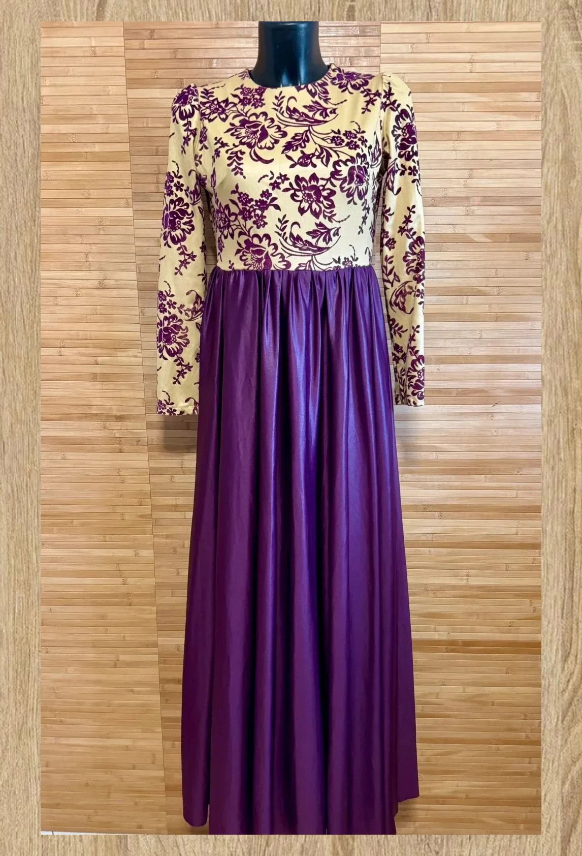 Divino vestido largo vintage , talla 38 😍 – Vintage – taille M / 38 / 10