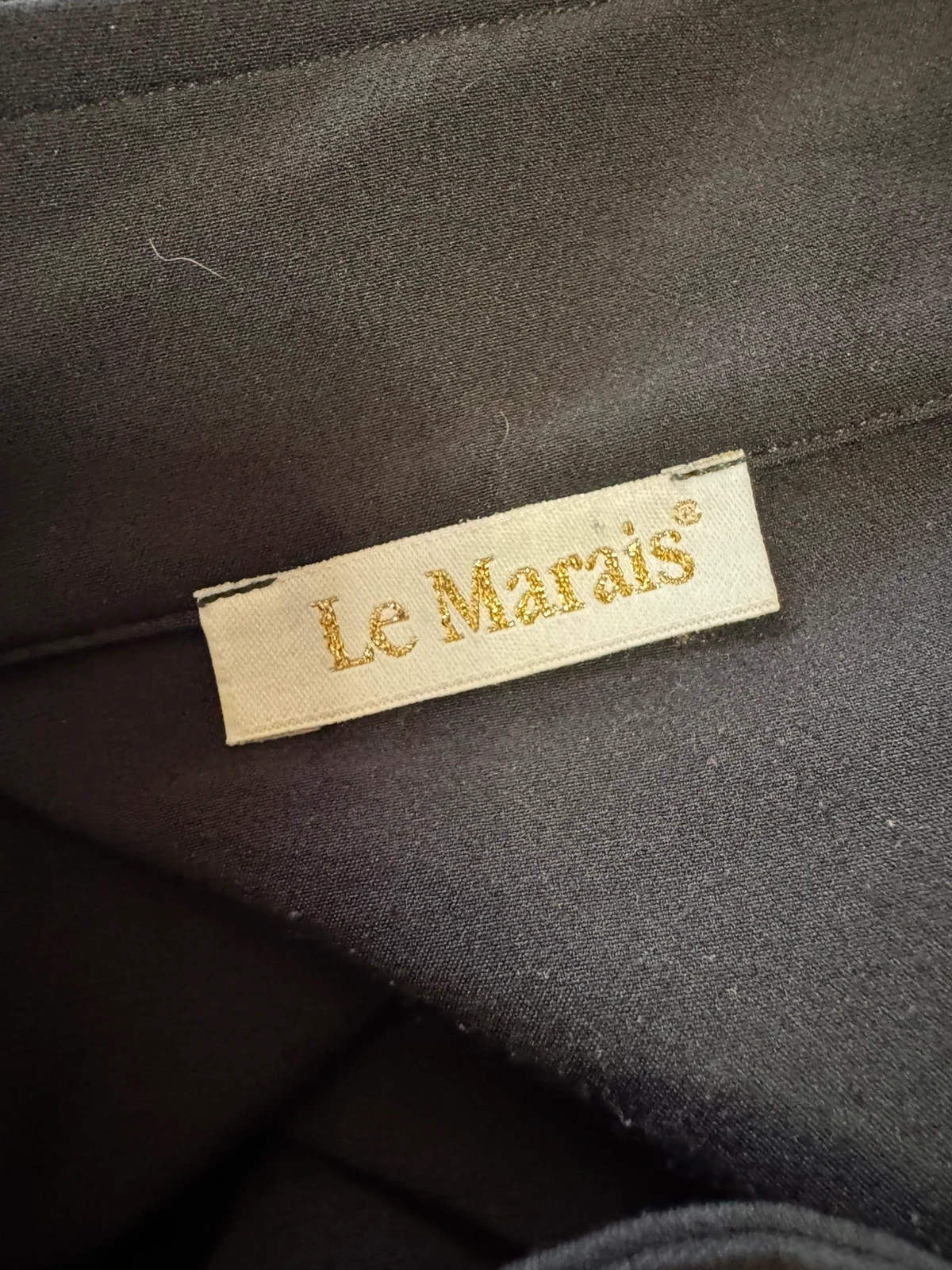 Elegante vestido negro de Le Marais talla XL , elástico 😍 – Le Marais – taille XL / 42 / 14 5