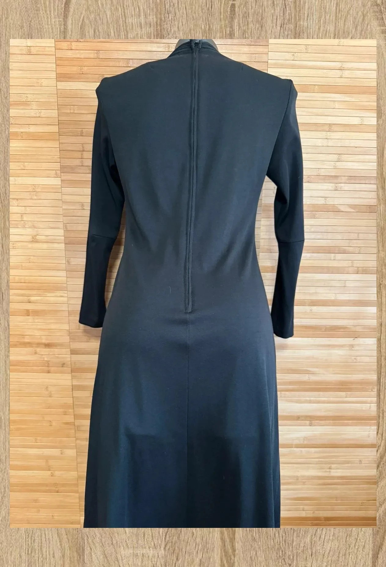 Divino vestido negro vintage , talla 40 , tela elástica 😍 – Vintage – taille L / 40 / 12 5