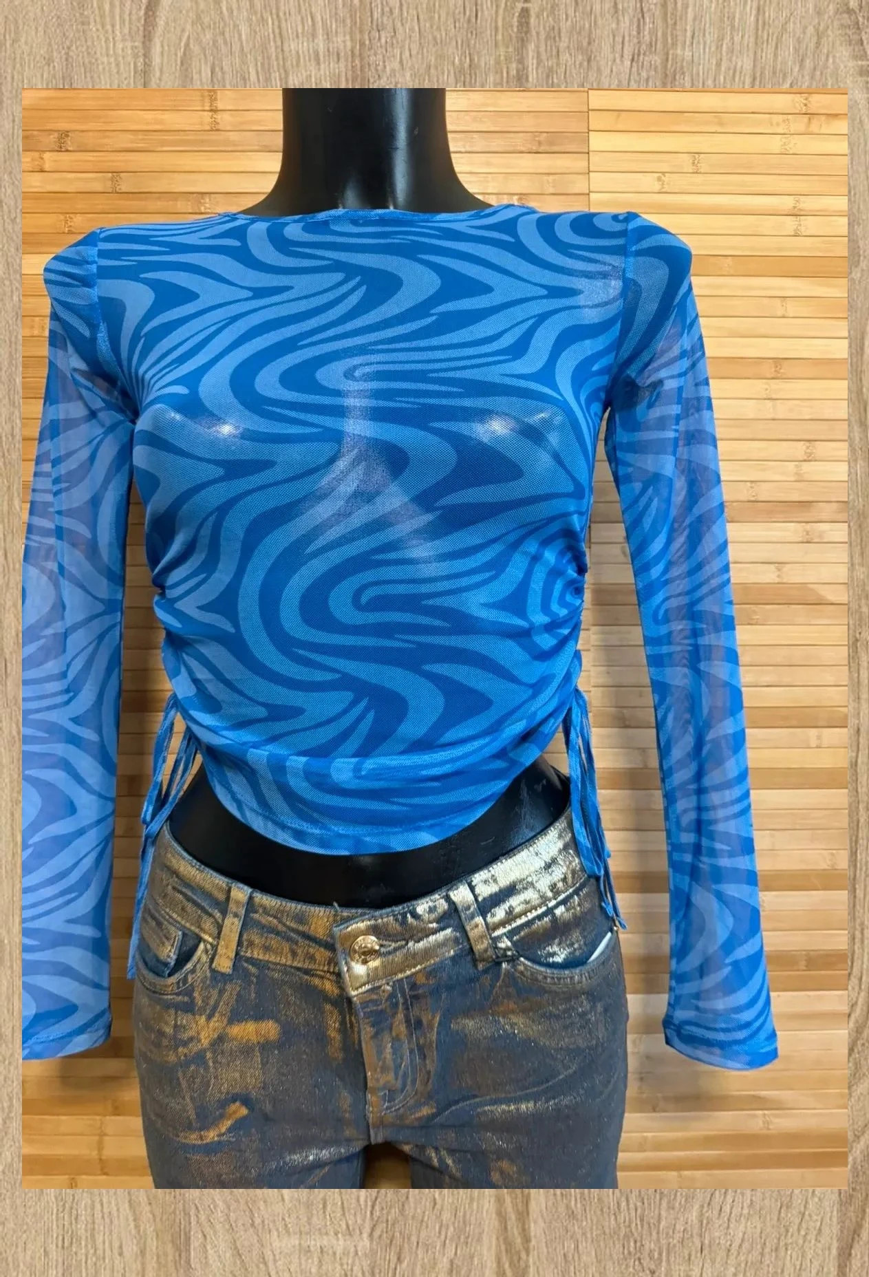 Divino top tul elástico de marca Sinsay , talla S 😍 – Sinsay – taille S / 36 / 8 2