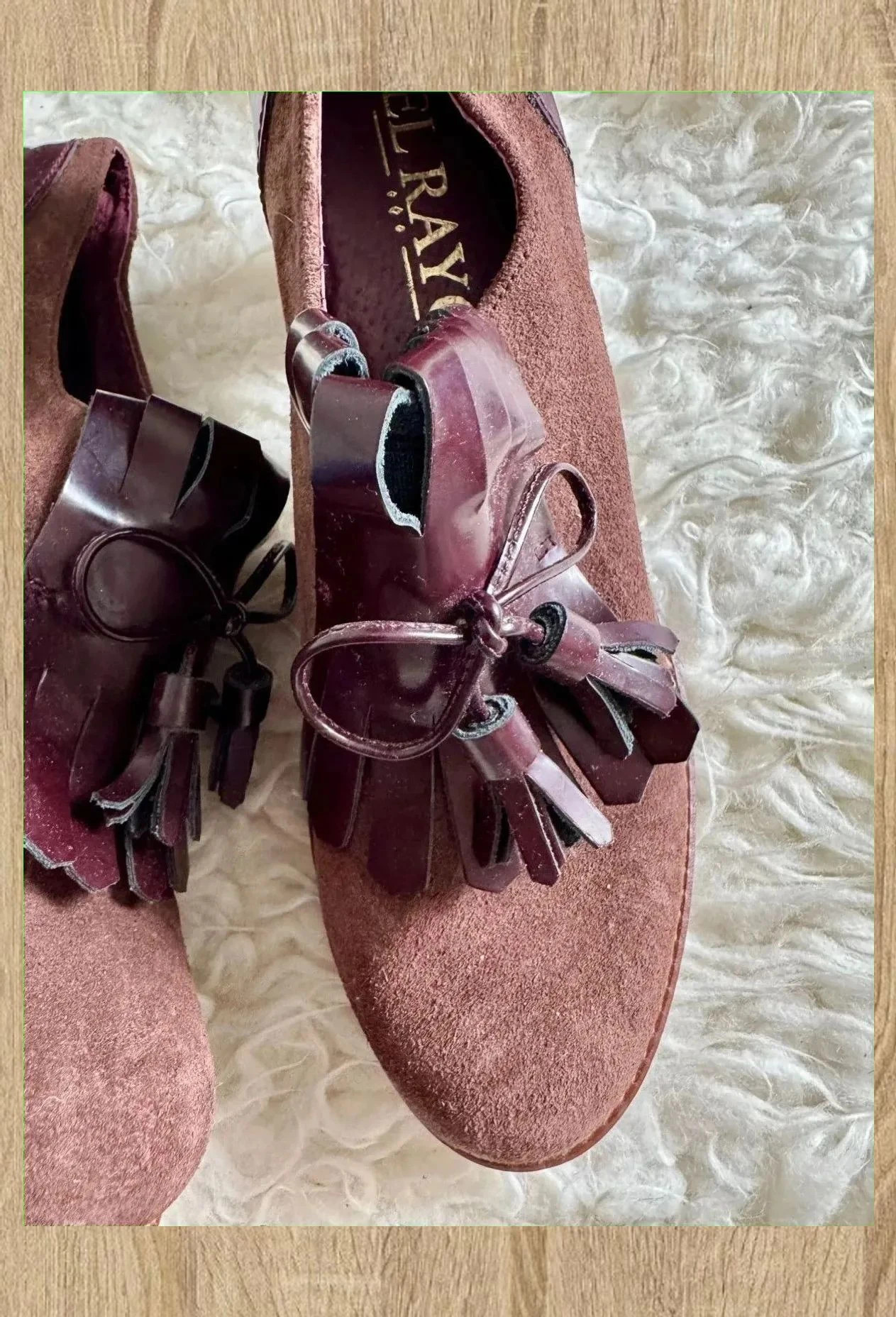 Divinos zapatos tacones grueso de marca el Rayo , piel , número 40 😍 – El rayo – taille 40 4
