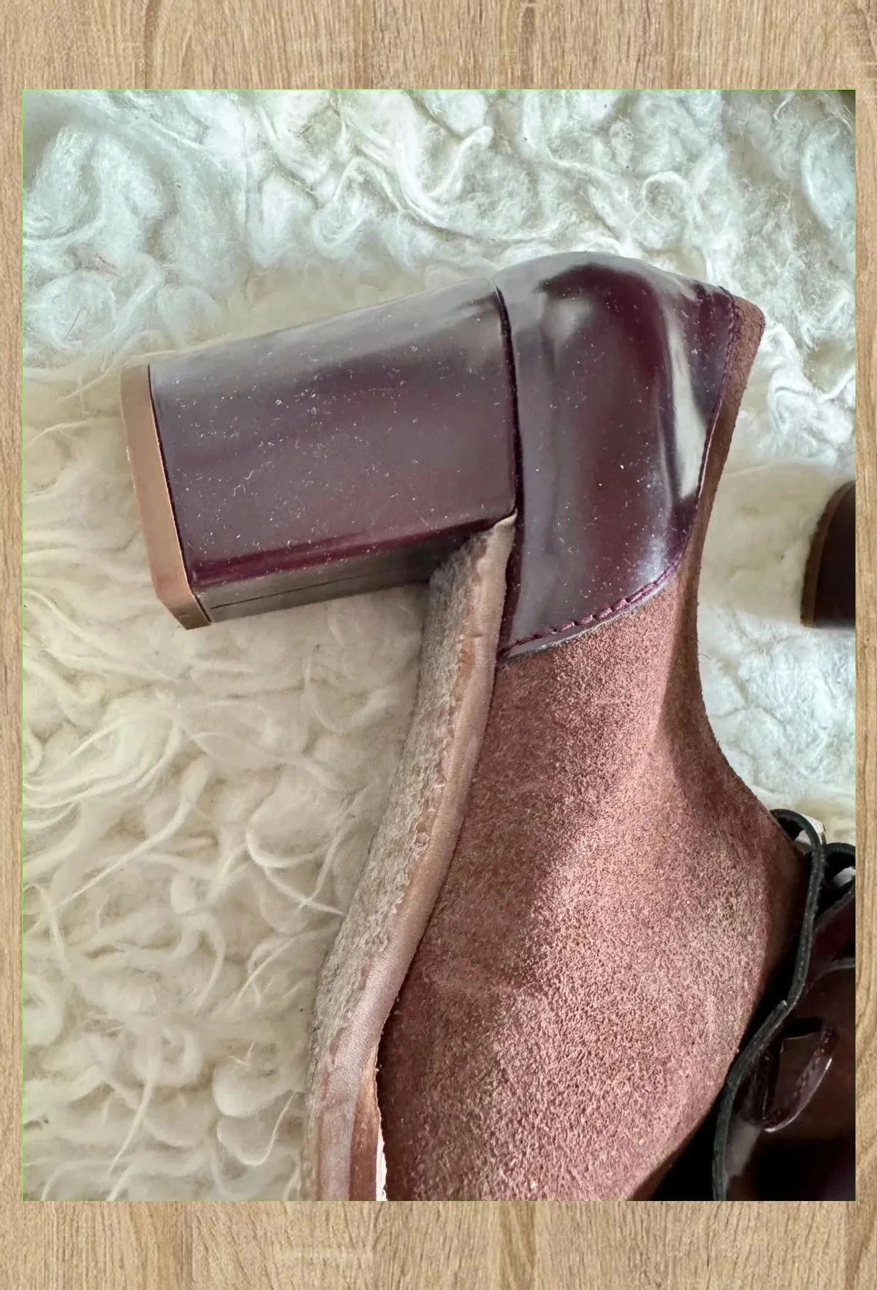 Divinos zapatos tacones grueso de marca el Rayo , piel , número 40 😍 – El rayo – taille 40 5