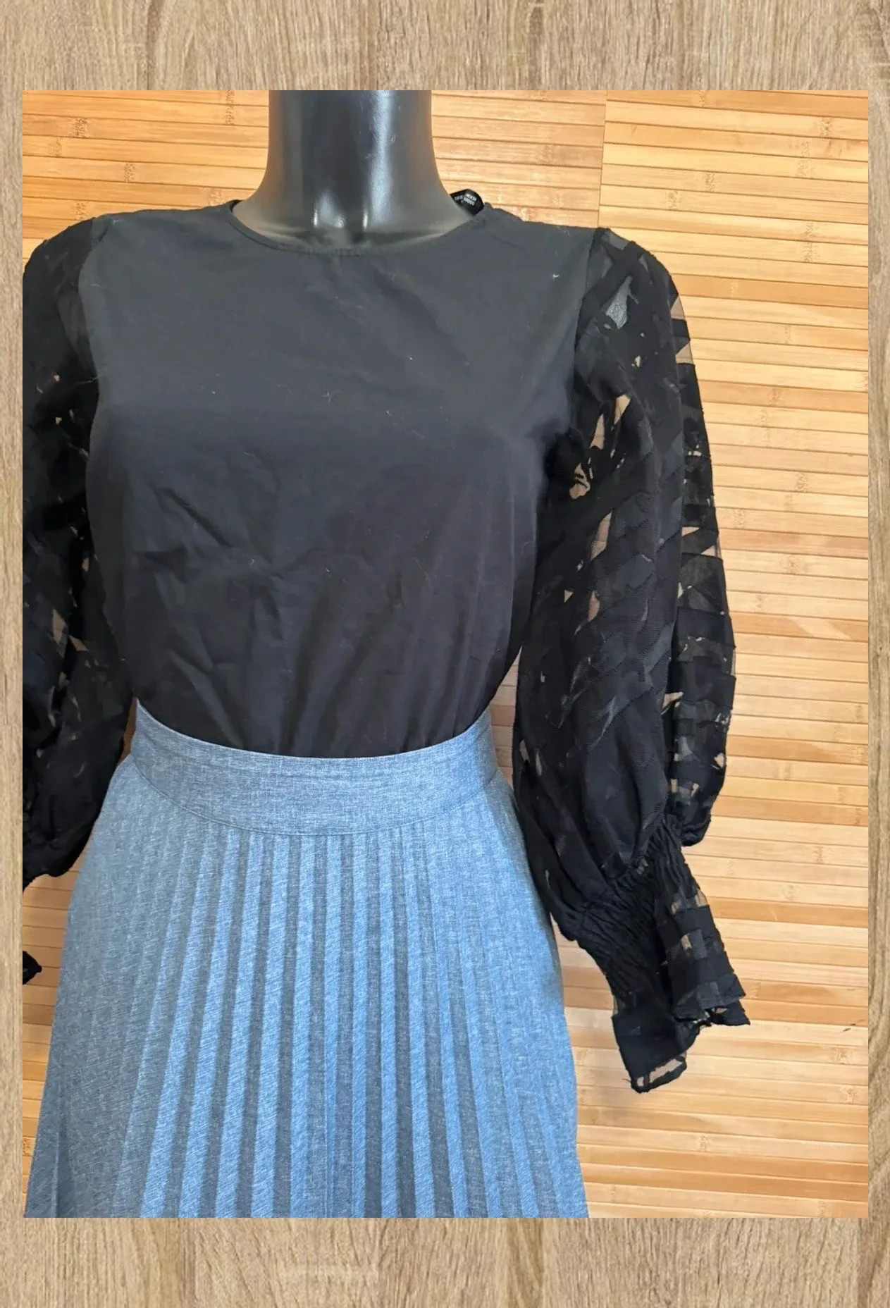 Divina blusa negra de Zara talla XS 😍 – Zara – taille XS / 34 / 6 3