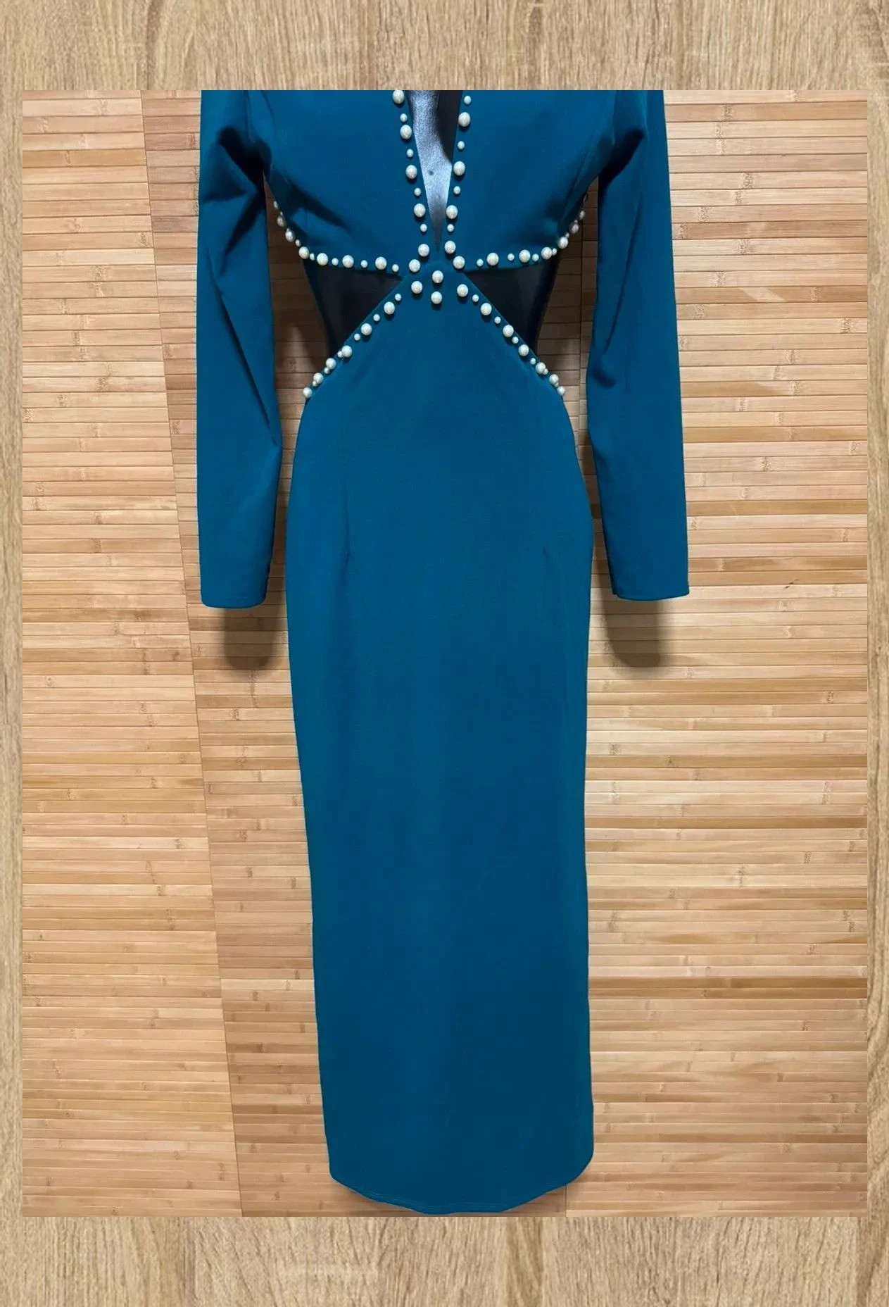 Divino vestido largo para fiesta , talla única para M , tela elástica 😍 – La Boutique – taille Taille unique 2