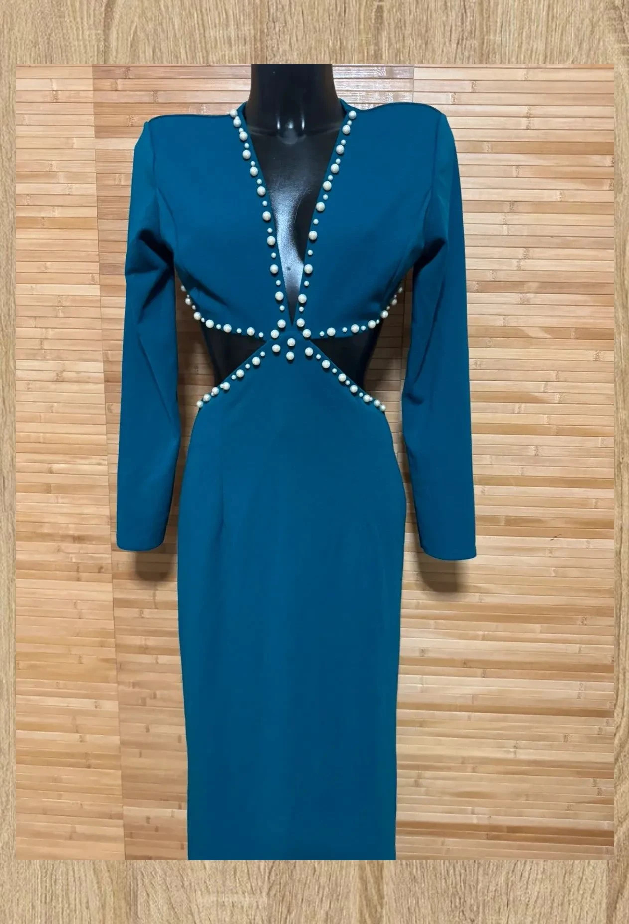 Divino vestido largo para fiesta , talla única para M , tela elástica 😍 – La Boutique – taille Taille unique 3