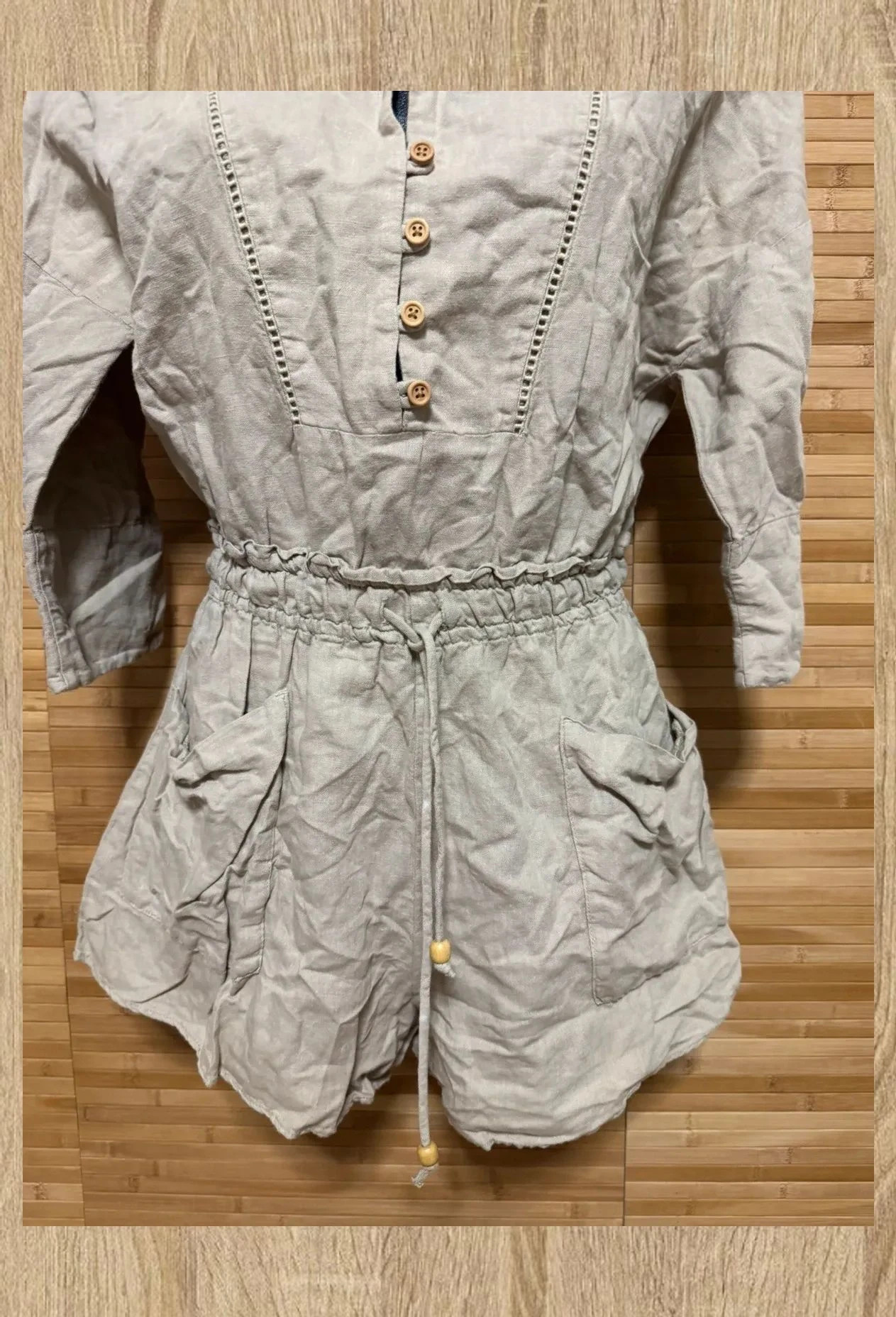 Divino mono lino de Zara , talla S 😍 – Zara – taille S / 36 / 8 2