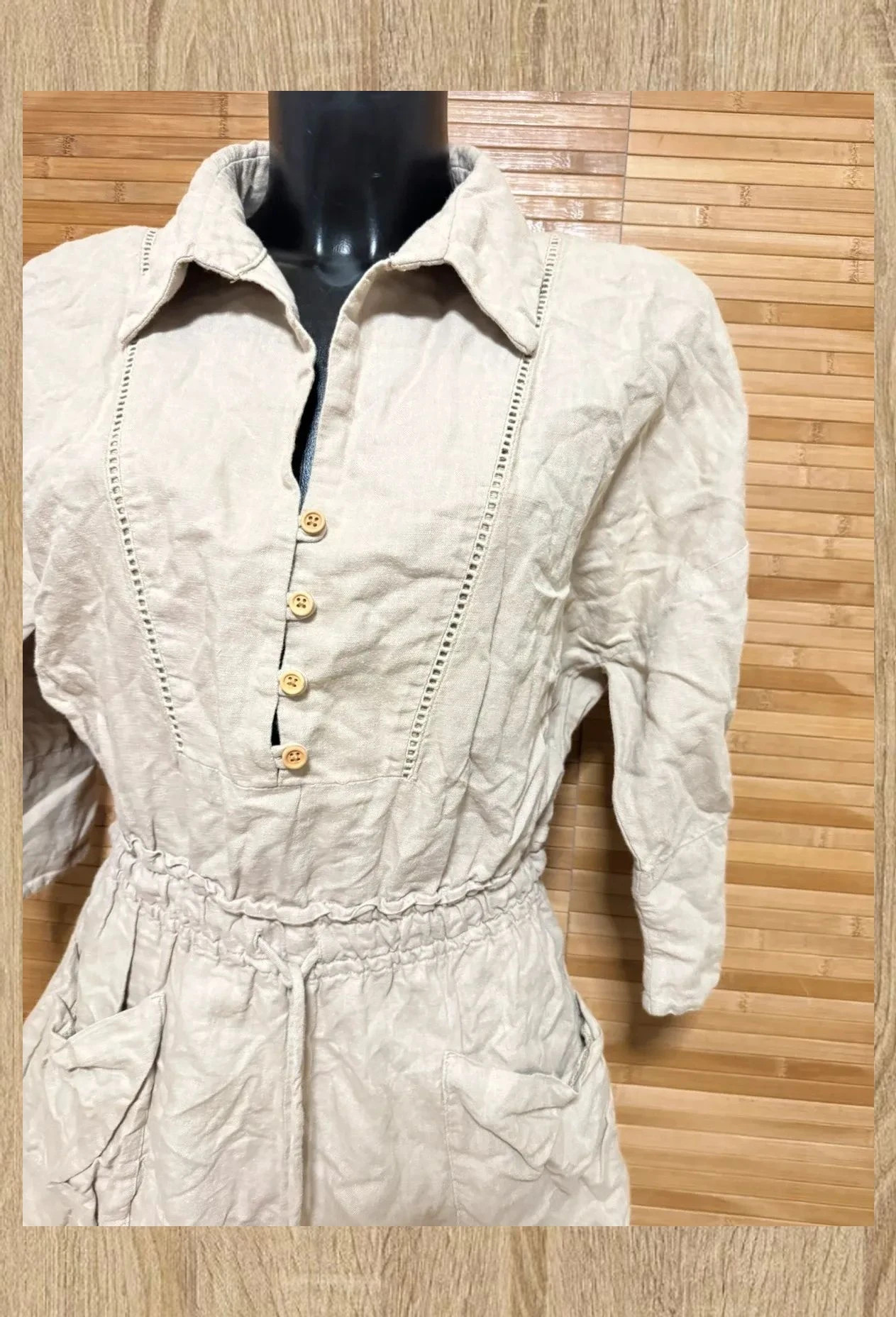 Divino mono lino de Zara , talla S 😍 – Zara – taille S / 36 / 8 3