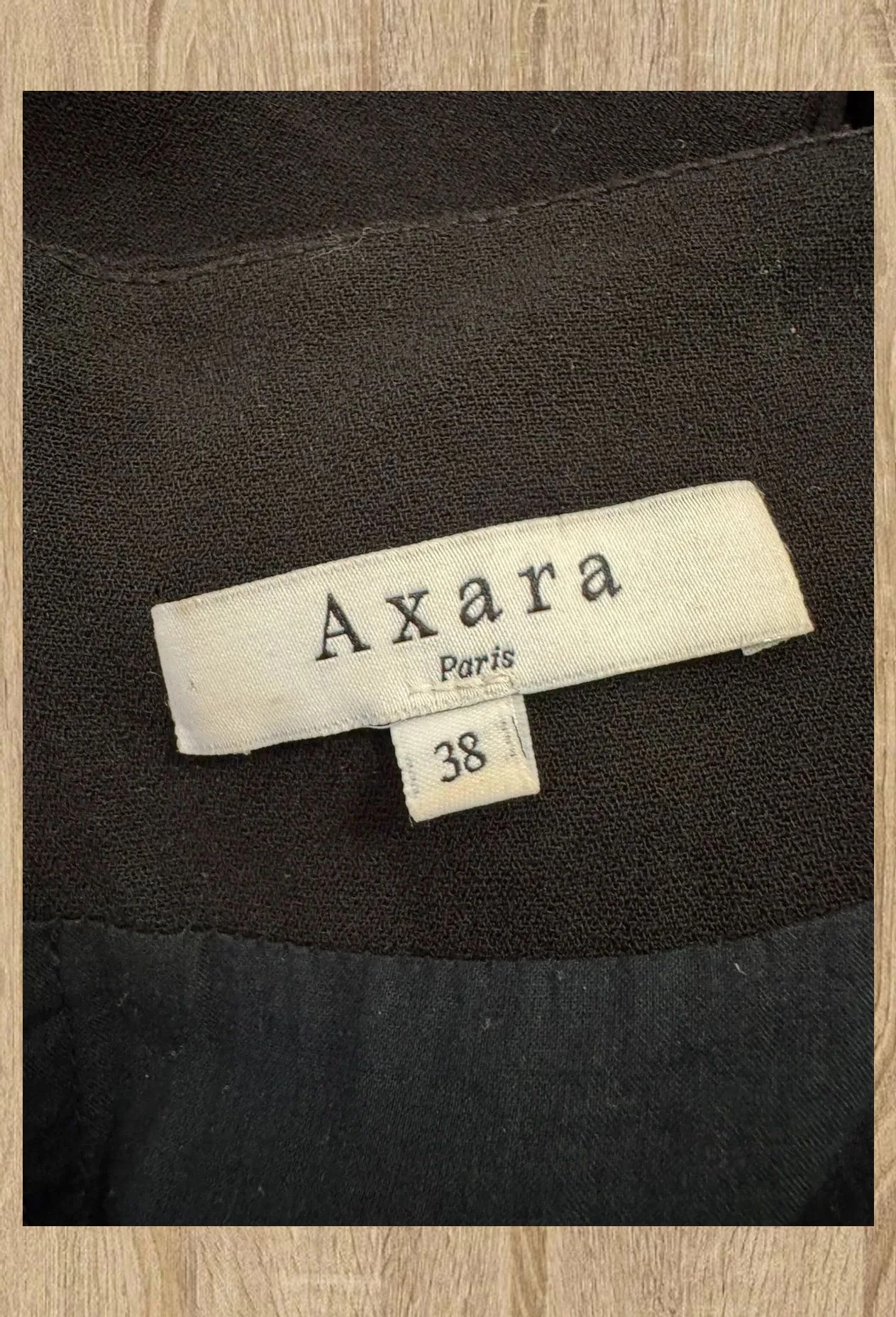 Elegante vestido negro de marca Axara paris , talla 38 😍 – Axara – taille M / 38 / 10 5