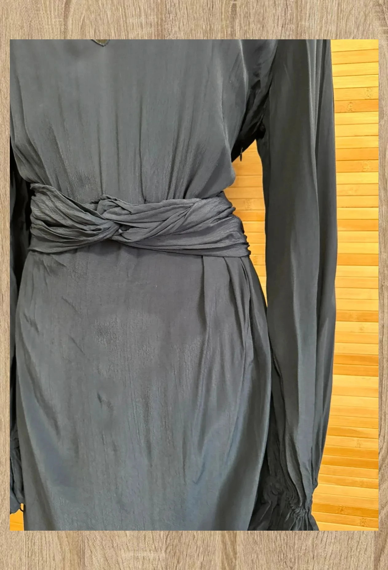 Divino vestido midi tela viscosa de Maison Scotch talla L 😍 – Maison Scotch – taille L / 40 / 12 4