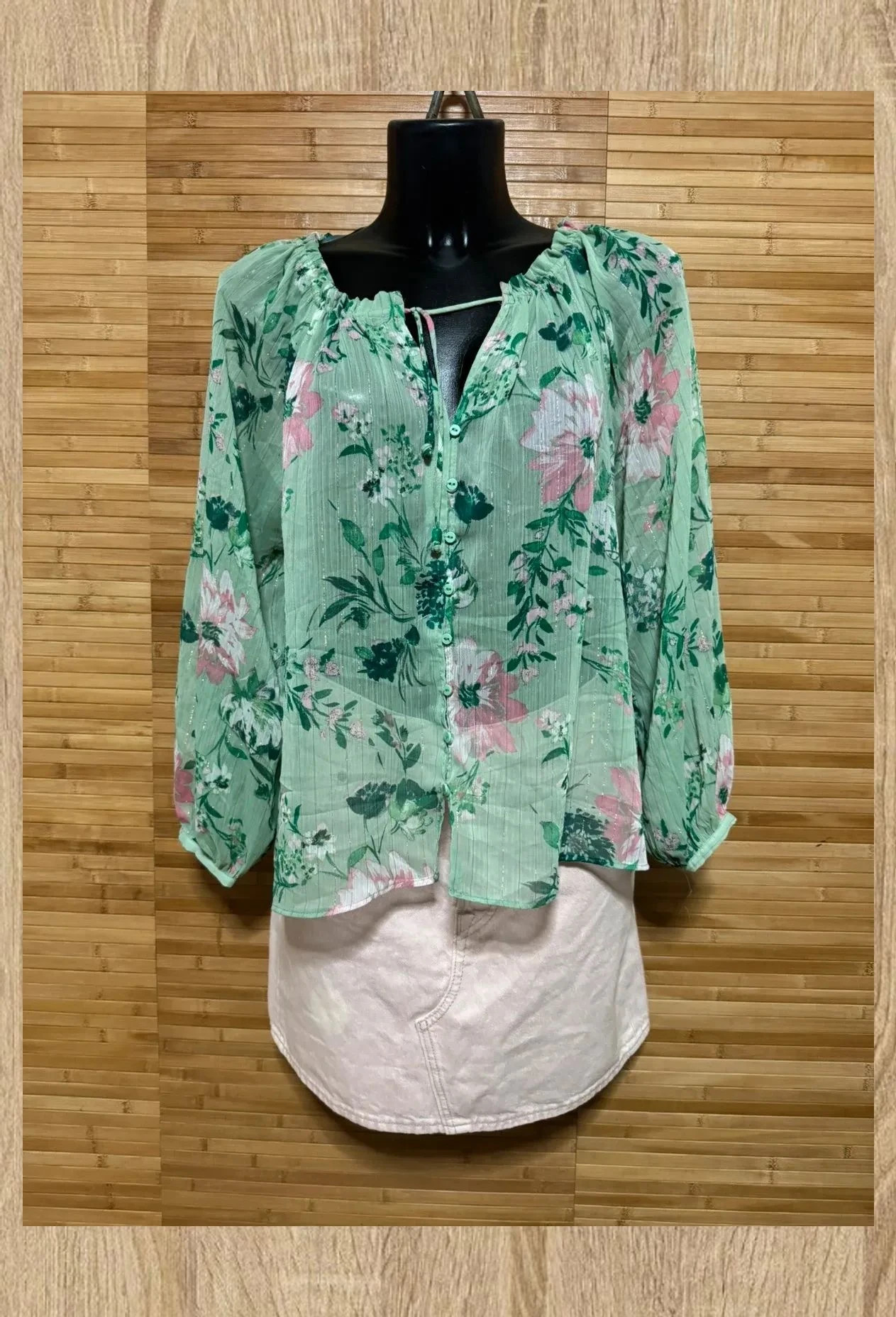Divina blusa flores de Zara. Talla S 😍 – Zara – taille S / 36 / 8