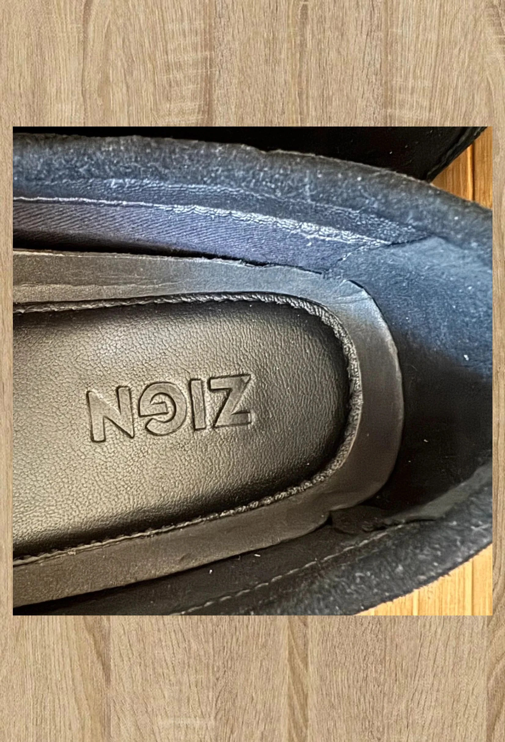 ZIGN flats for men in black. Made of ante. Sin usar. Size 43 EU 😍 – Zign – taille EU 43 5