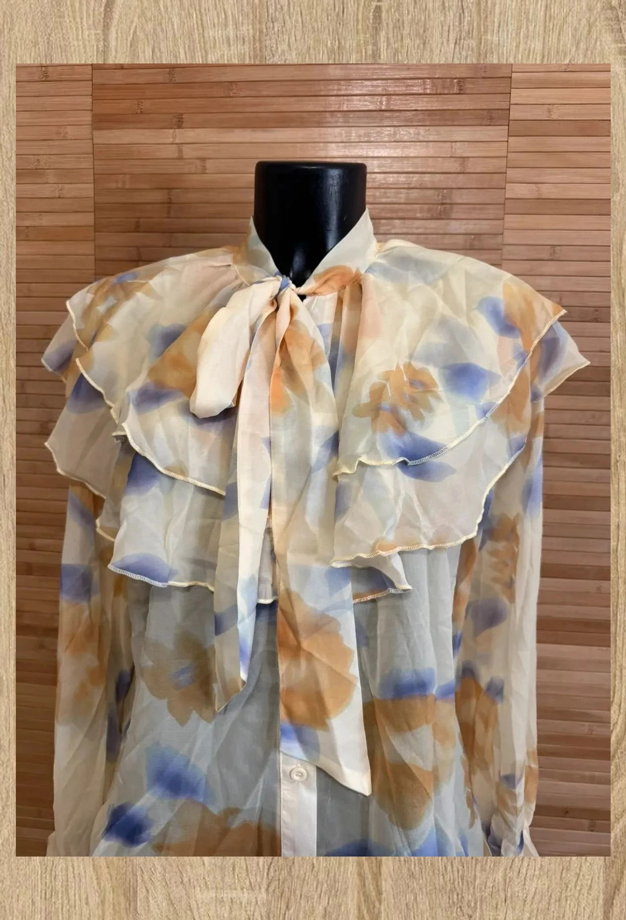 Divina blusa volantes talla única para L/ XL 😍 – Vintage – taille Taille unique 3