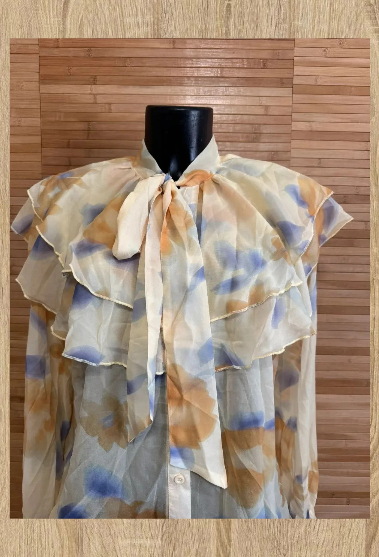 Divina blusa volantes talla única para L/ XL 😍 – Vintage – taille Taille unique 4