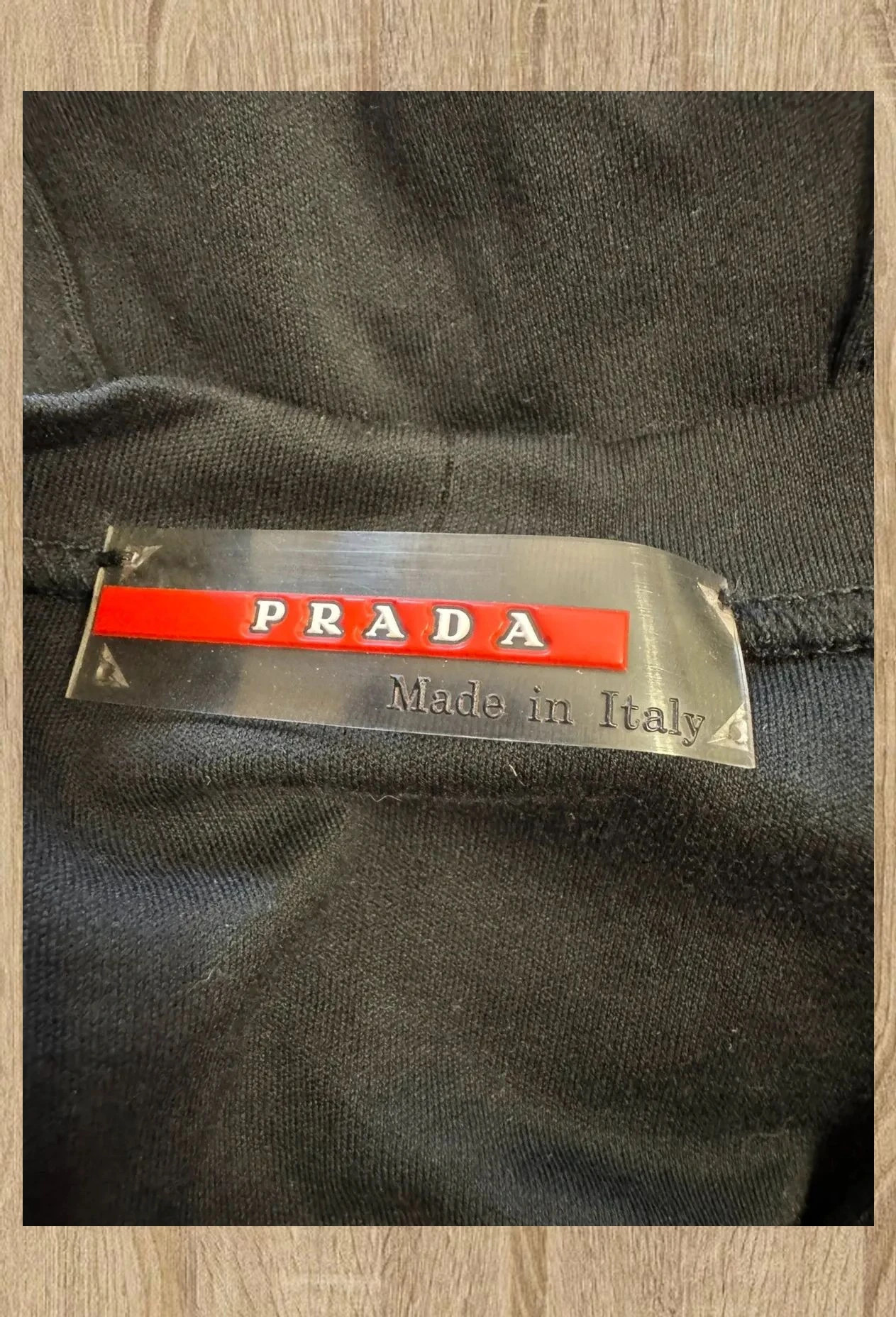 Camiseta negra algodón de prada talla M 😍 – Prada – taille M / 38 / 10 5