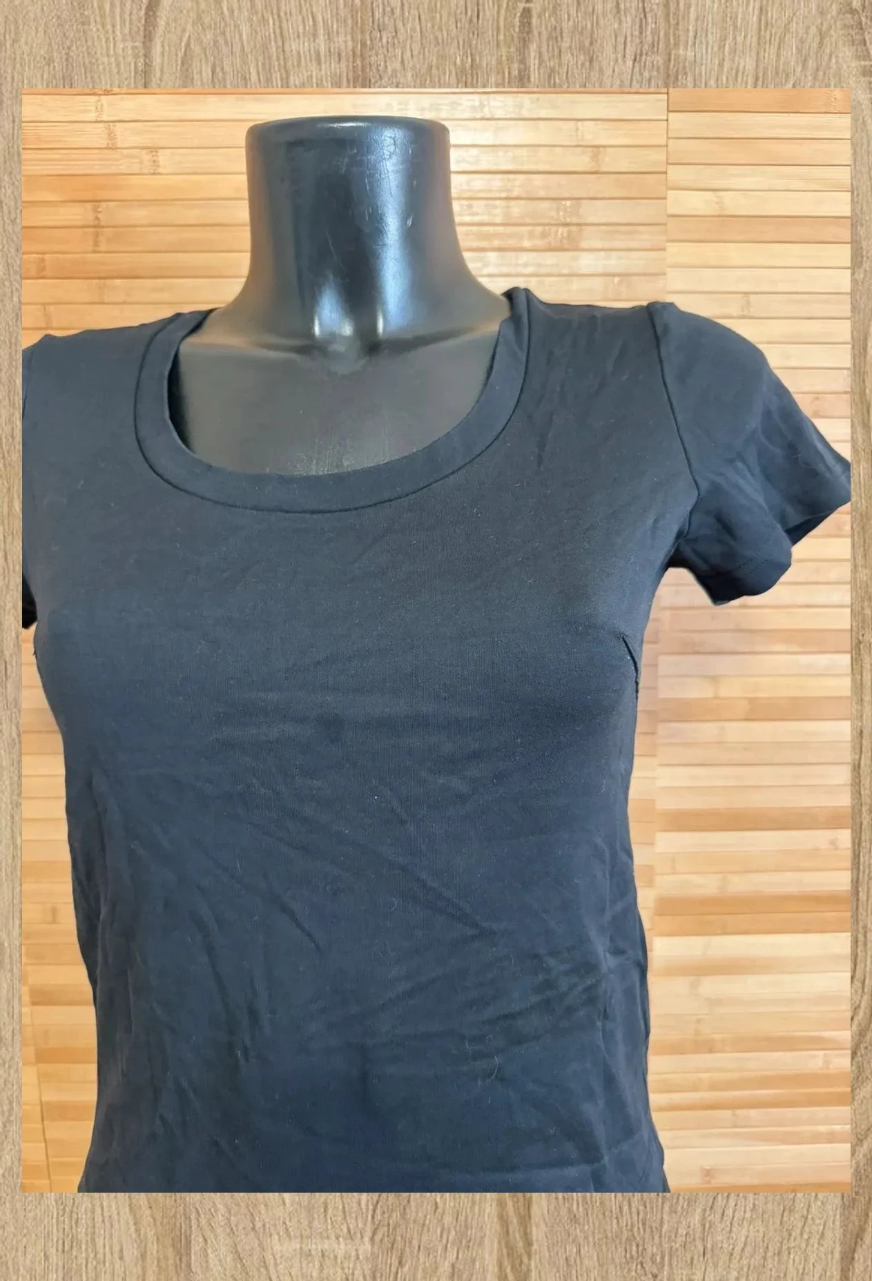 Camiseta negra algodón de prada talla M 😍 – Prada – taille M / 38 / 10 3