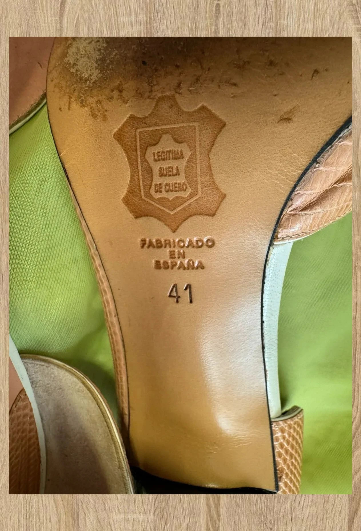 Divinos zapatos tacón vintage de Balenciaga , piel , número 41 😍 – Balenciaga – taille 41 4