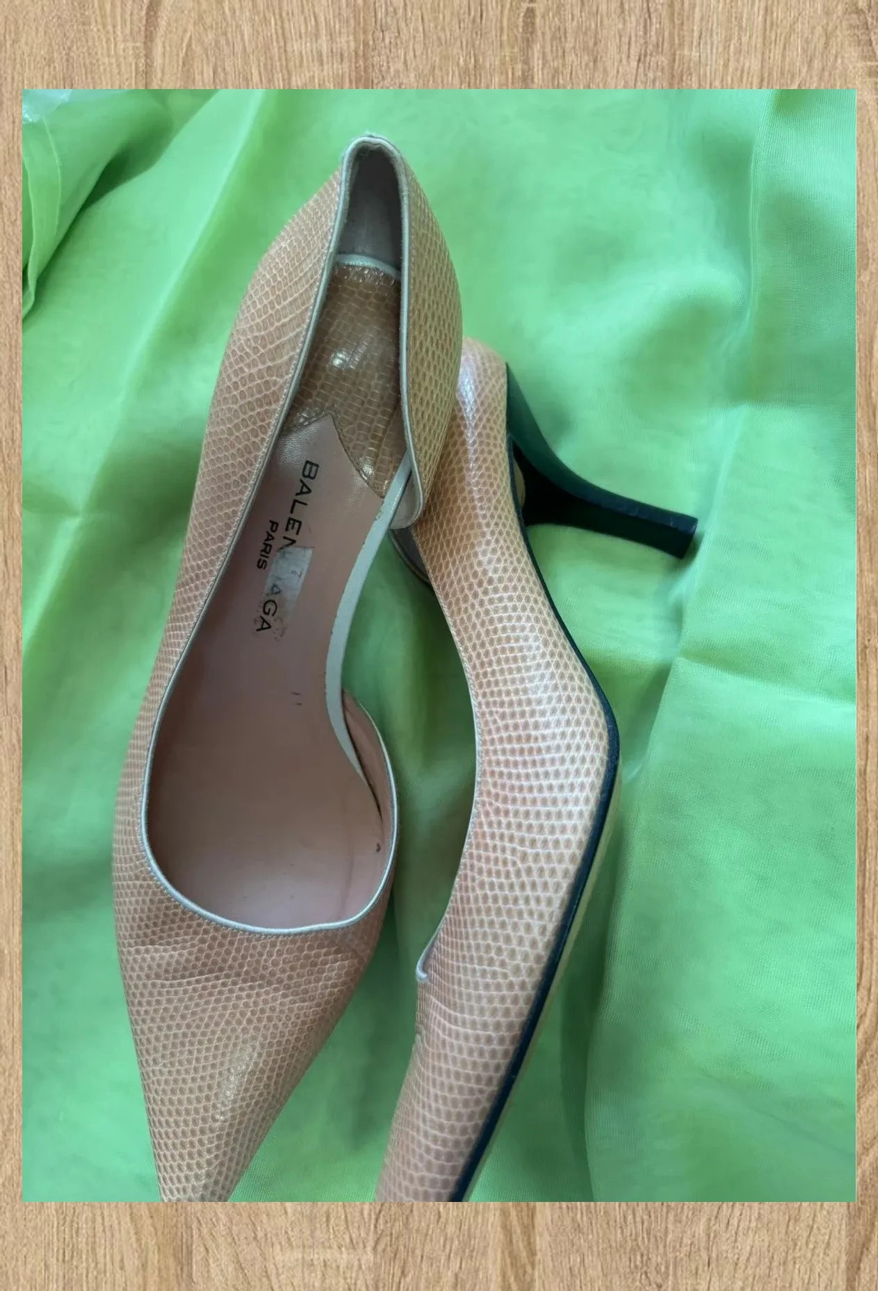 Divinos zapatos tacón vintage de Balenciaga , piel , número 41 😍 – Balenciaga – taille 41 2