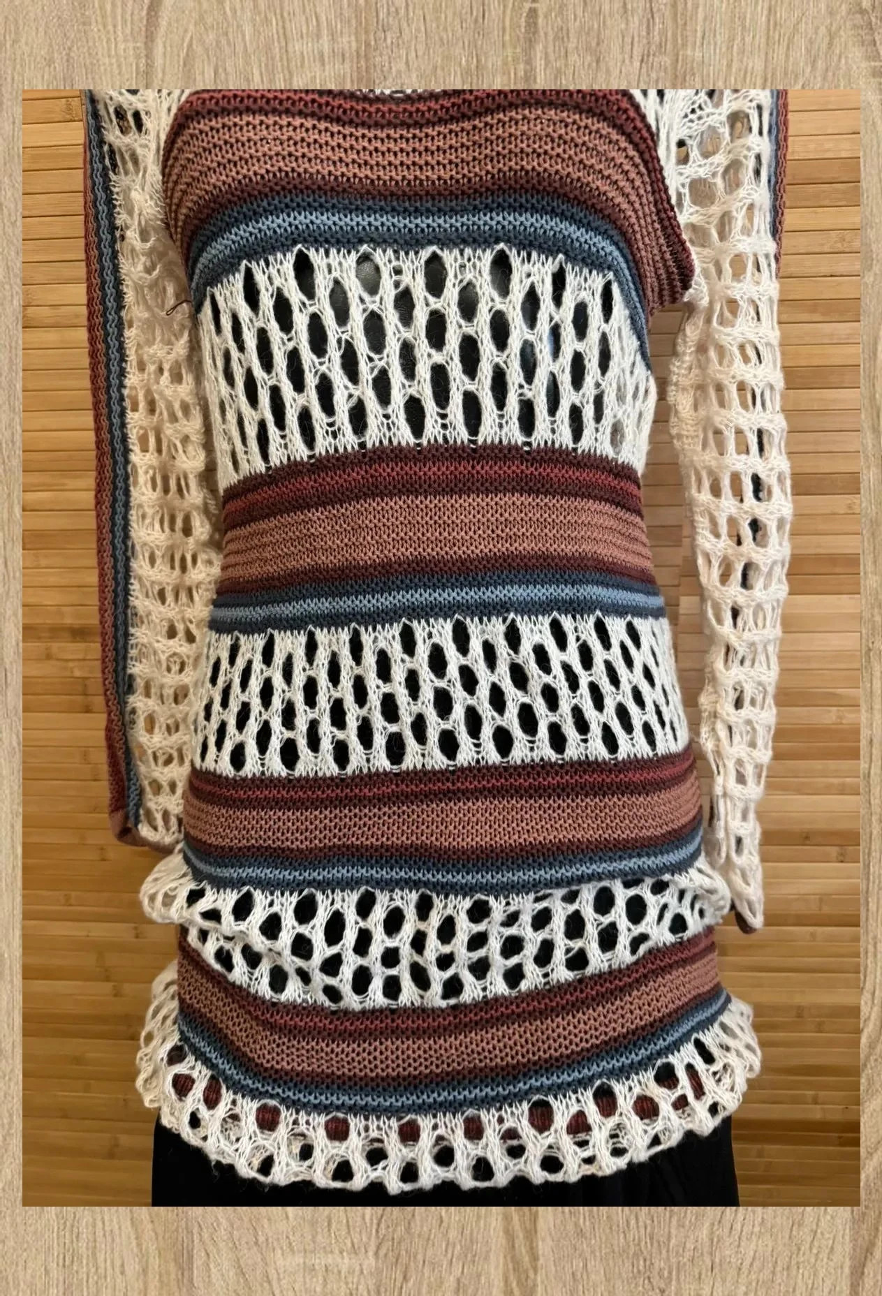 Jersey fino calado marca Kaffe talla L 😍 – kaffe – taille L / 40 / 12 2