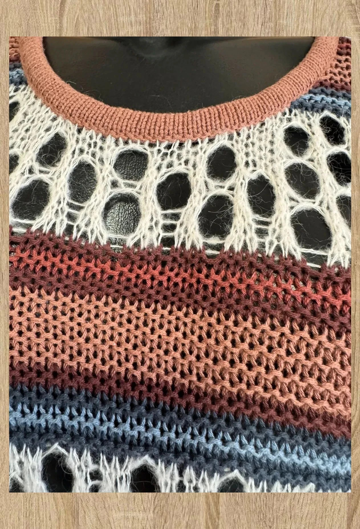 Jersey fino calado marca Kaffe talla L 😍 – kaffe – taille L / 40 / 12 4