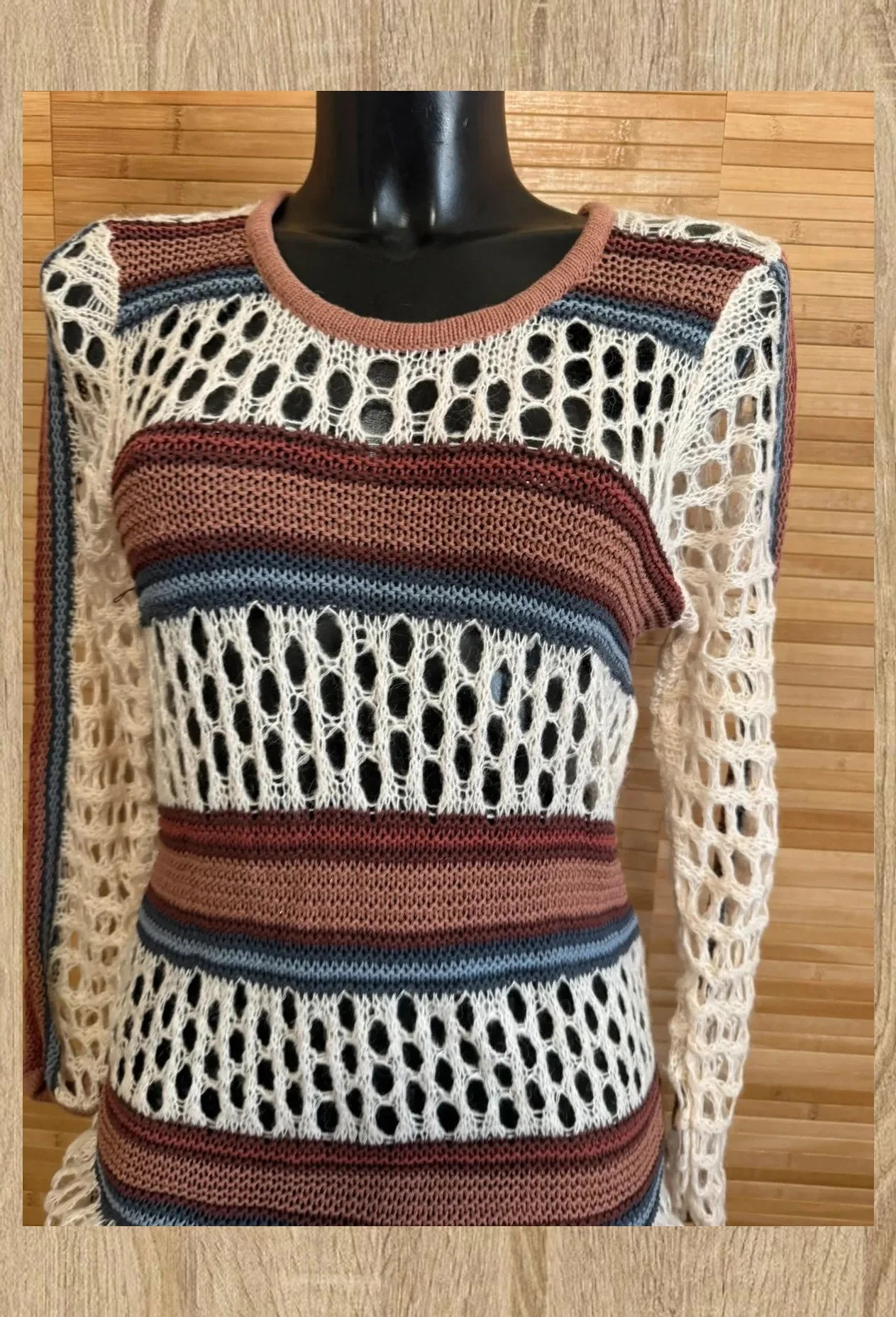 Jersey fino calado marca Kaffe talla L 😍 – kaffe – taille L / 40 / 12 3
