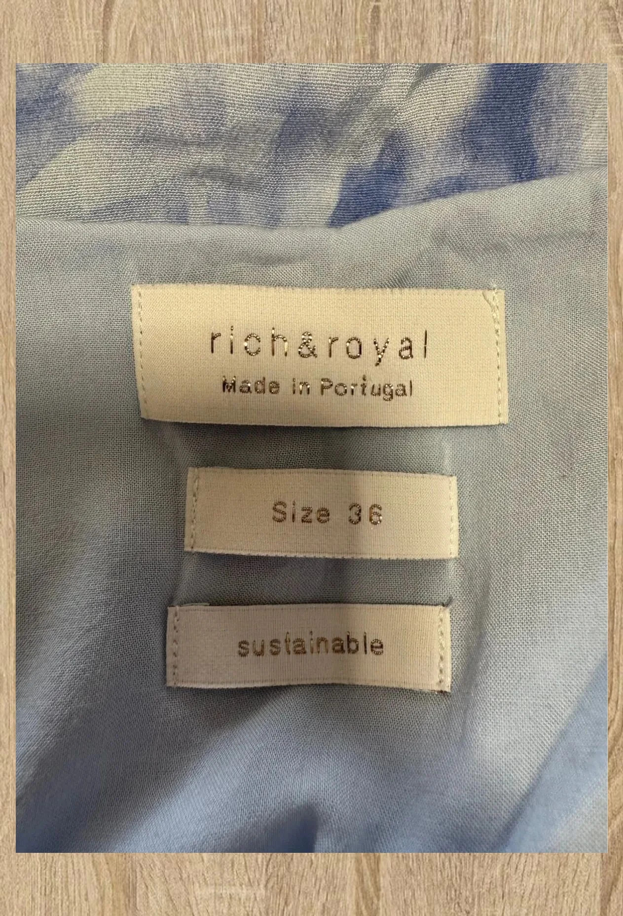 Divino vestido viscosa marca Rich & Royal , talla 36 😍 – Rich & Royal – taille S / 36 / 8 4