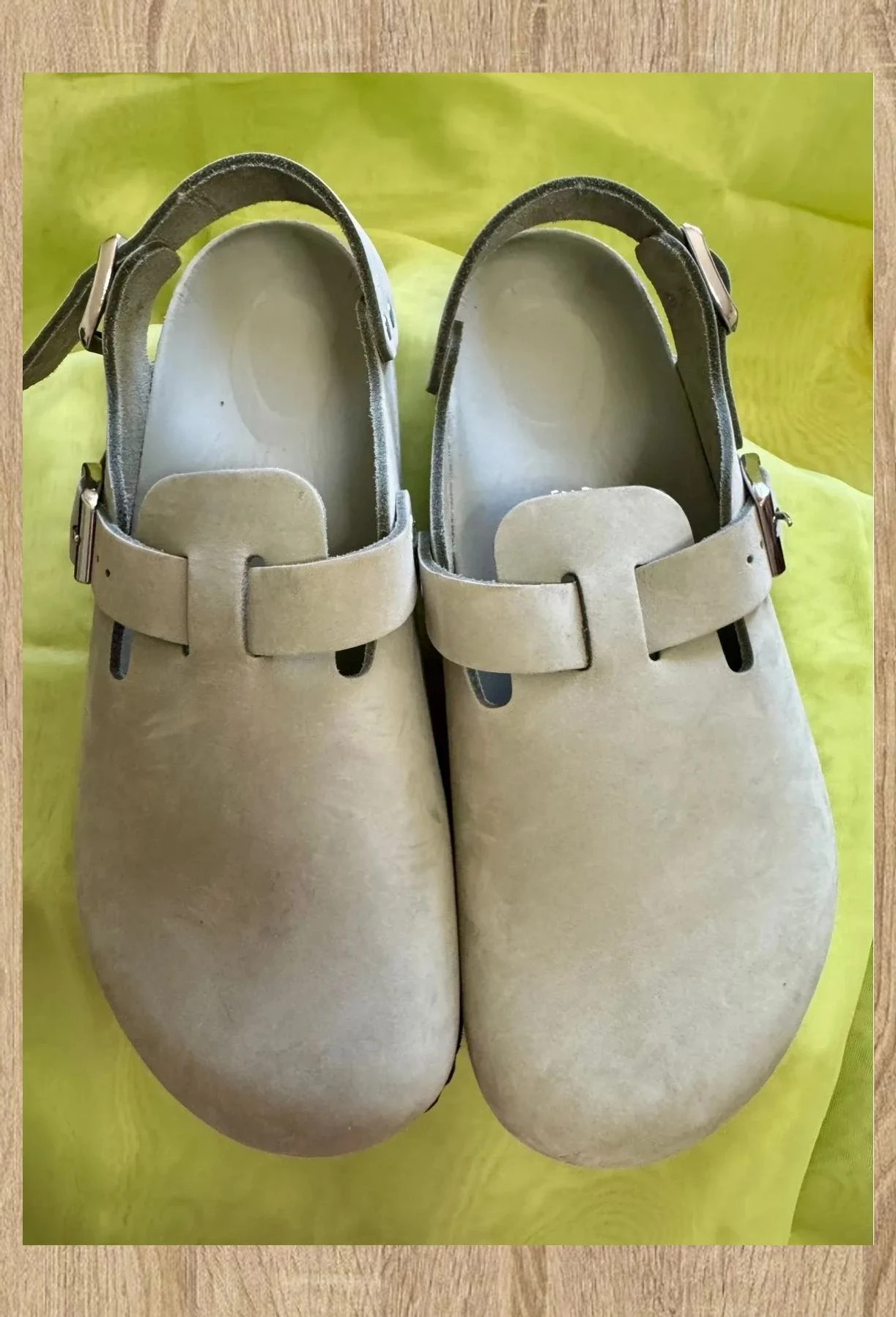 Zuecos marca Birkenstock, número 41 😍