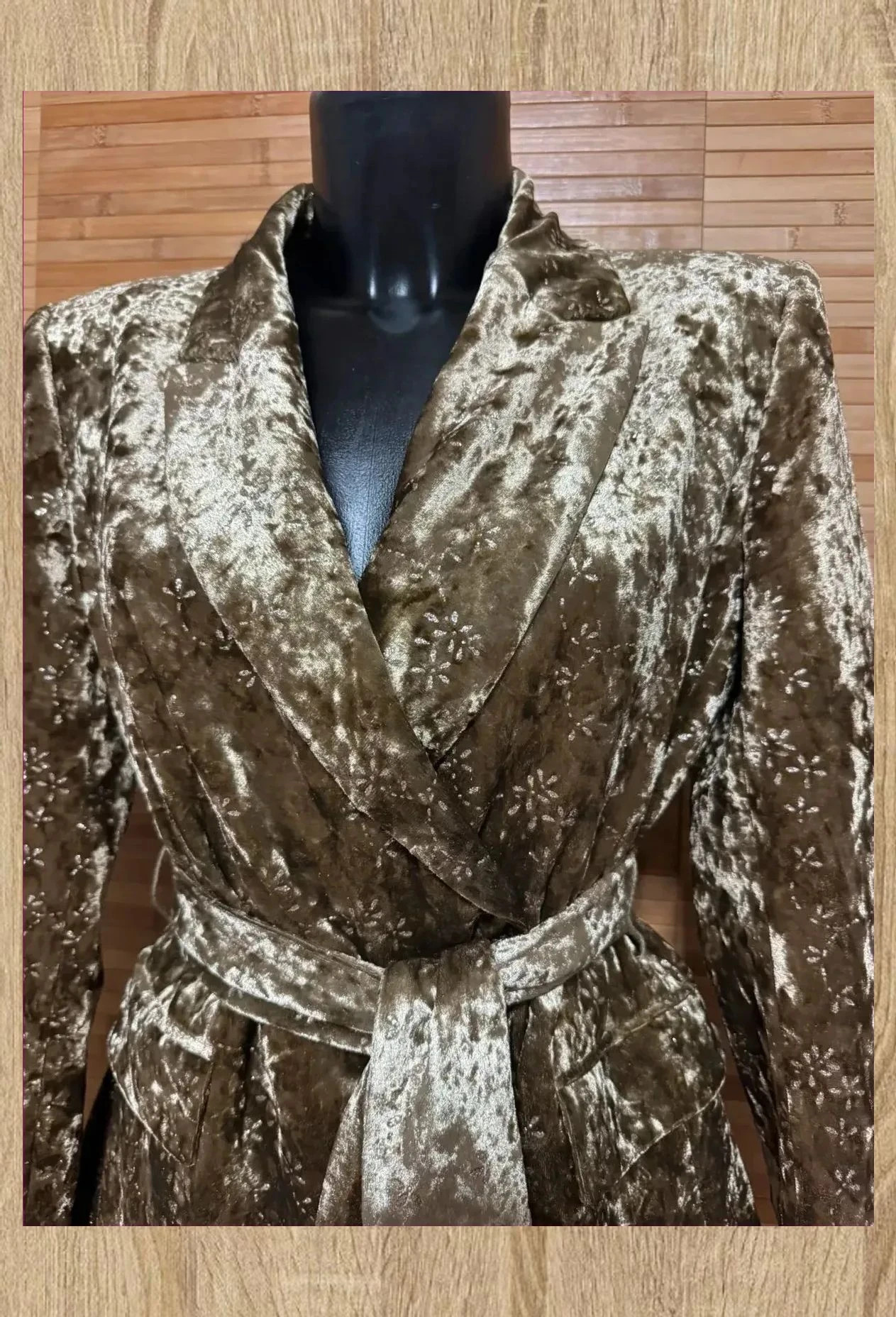 Espectacular blazer terciopelo con brillo de Zara , talla M 😍 – Zara – taille M / 38 / 10 4