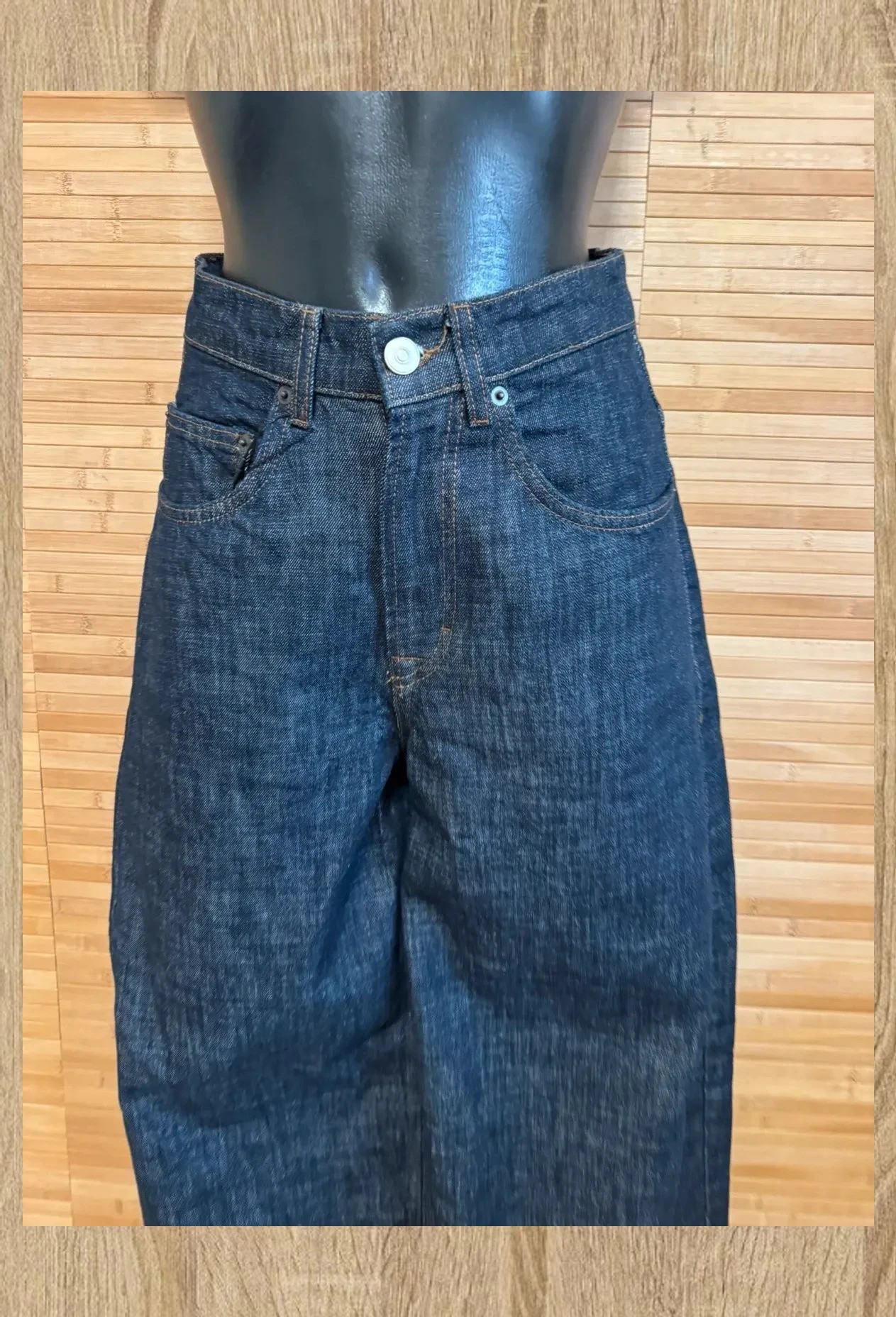 Vaquero globo cintura alta de Zara , talla 34 😍 – Zara – taille XS / 34 / 6 3