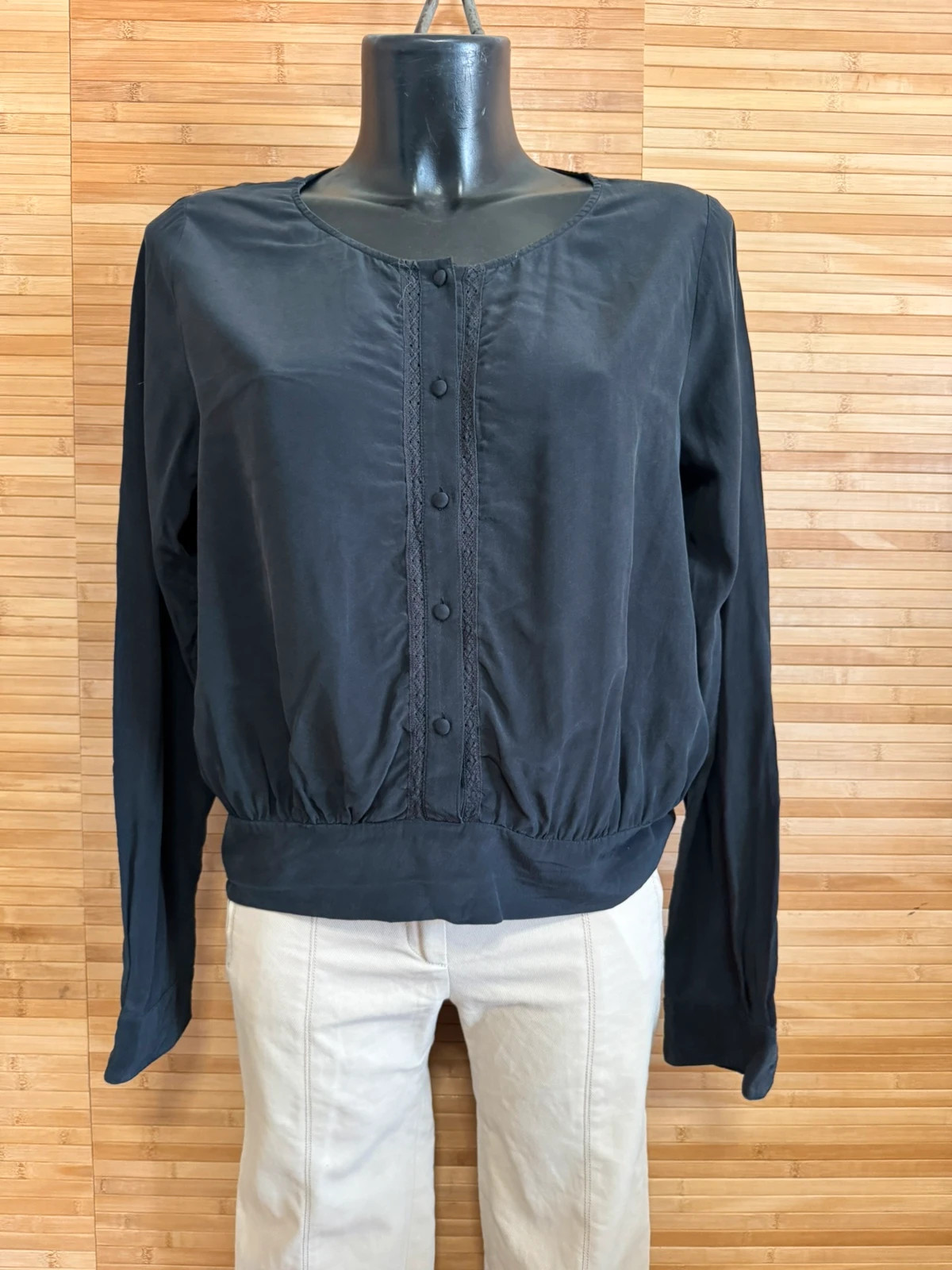 Blusa seda 100% de marca sezane talla 44 italiana 40 España 😍 – Sézane – taille L / 40 / 12 2