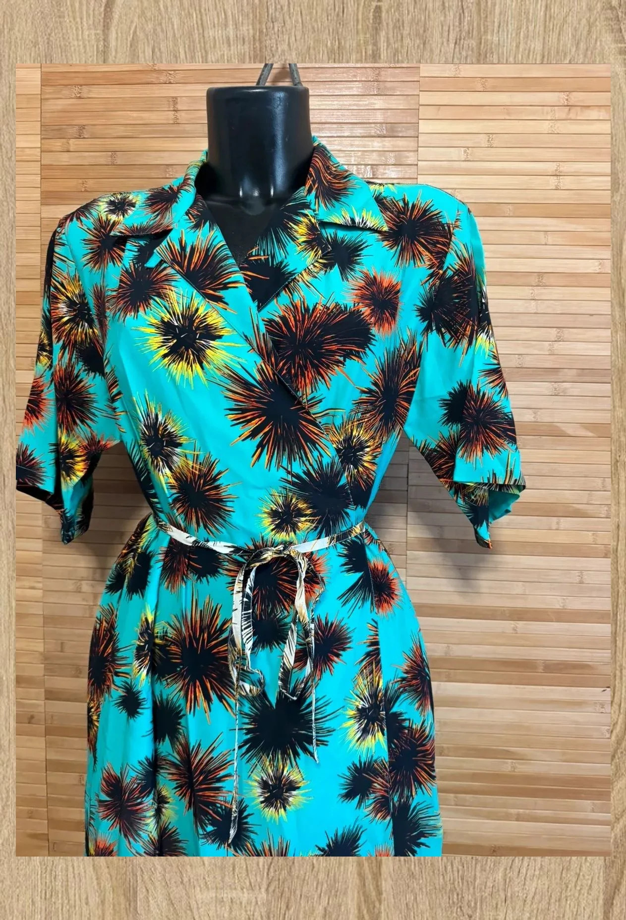 Vestido largo cruzado marca Kenzo, talla 36 , con bolsillos , lleva otro vestido debajo como forro 😍 – Kenzo – taille S / 36 / 8 4