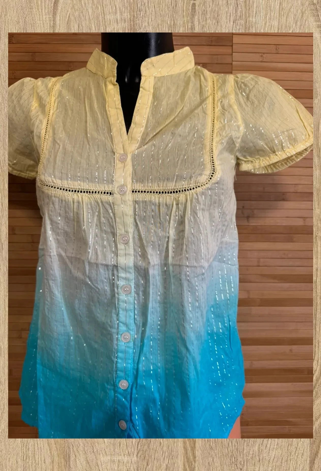 Divina blusa 100% algodón marca my Mo talla XS 😍 – MyMo – taille XS / 34 / 6 3