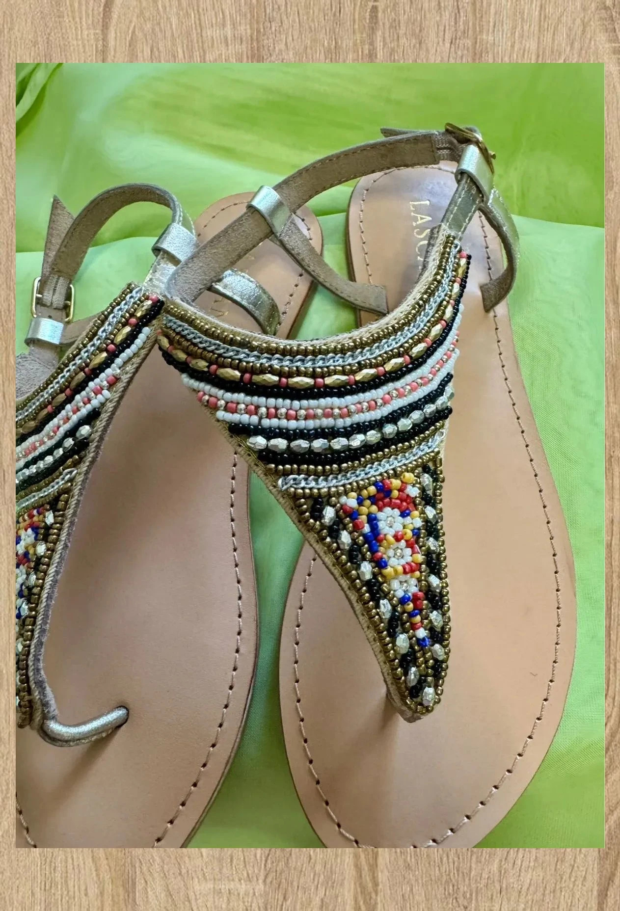 Divinas sandalias abalorios marca Lascana , número 38 😍 – Lascana – taille 38 2