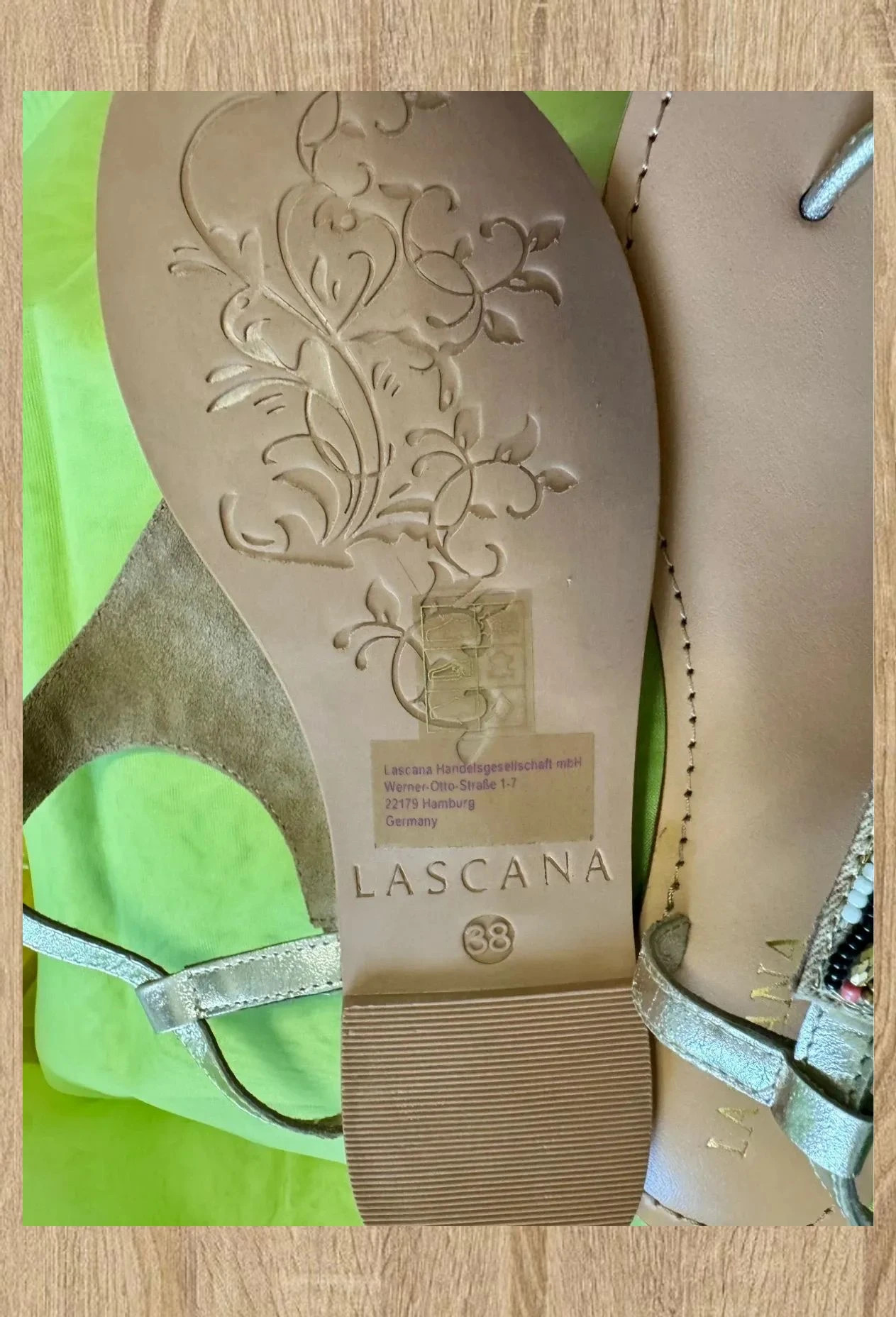 Divinas sandalias abalorios marca Lascana , número 38 😍 – Lascana – taille 38 4