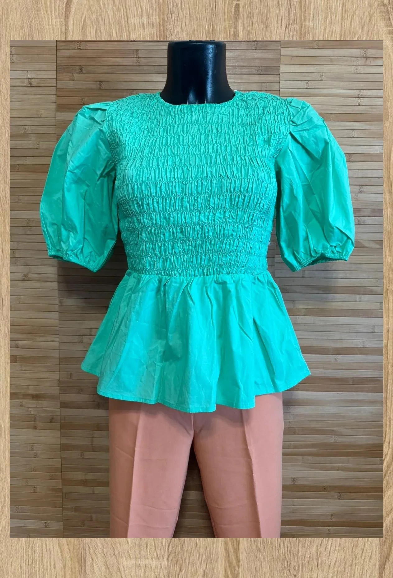 Divina blusa peplum algodón marca Mínimum talla 36 😍 – MINIMUM – taille S / 36 / 8