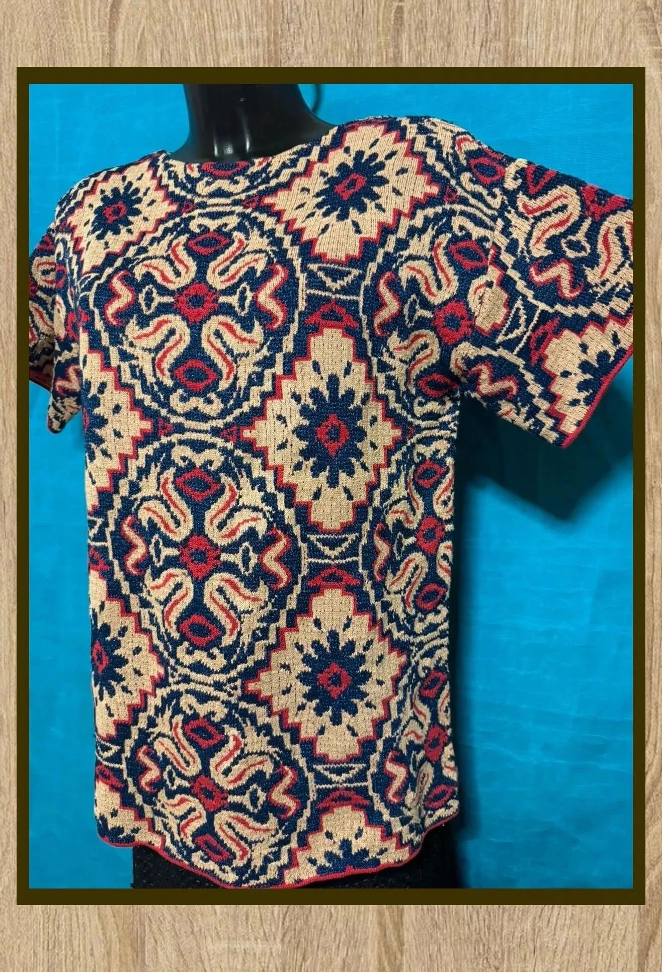 Jersey punto brocado manga corta de marca Dries van Noten talla S 😍 – Dries van Noten – taille S / 36 / 8 2