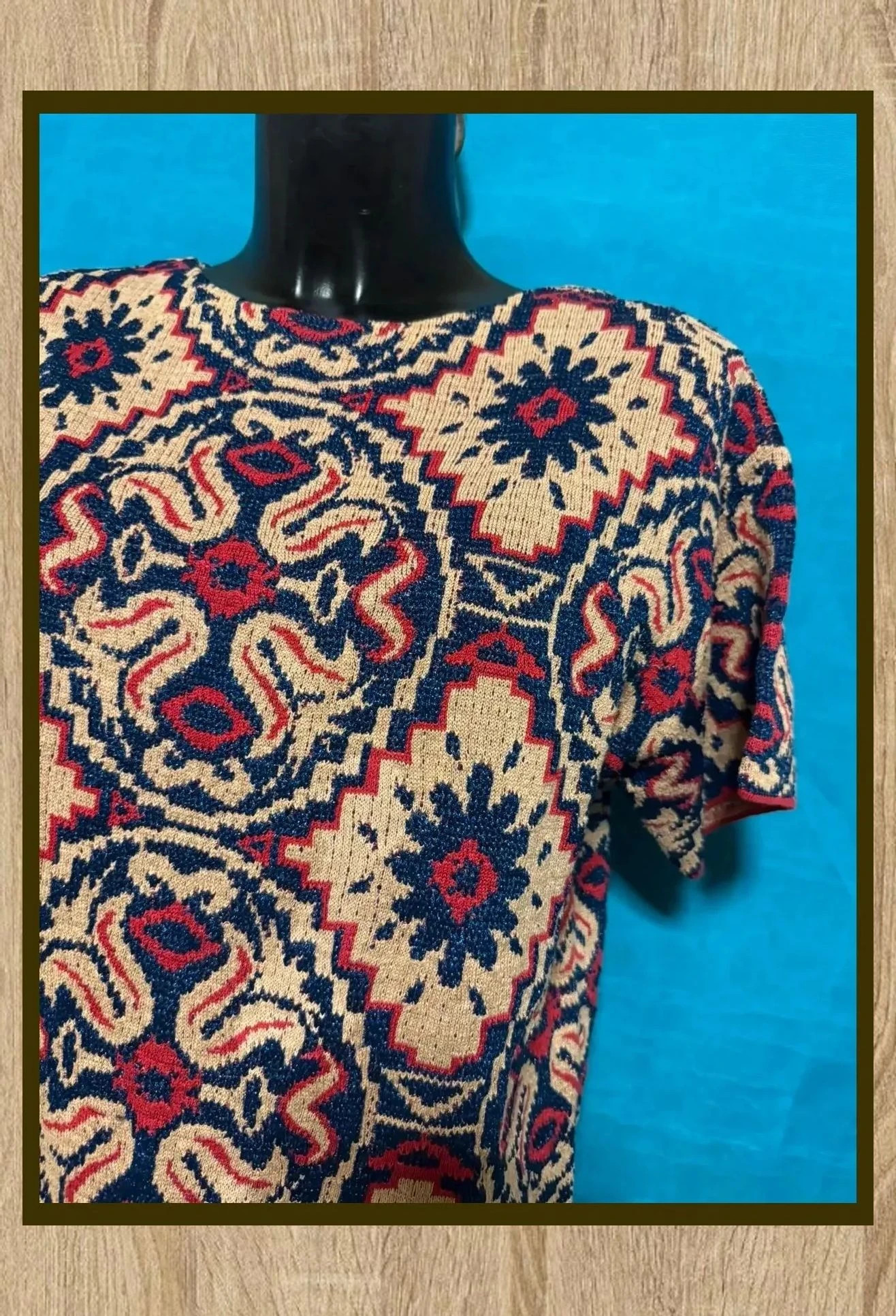 Jersey punto brocado manga corta de marca Dries van Noten talla S 😍 – Dries van Noten – taille S / 36 / 8 3