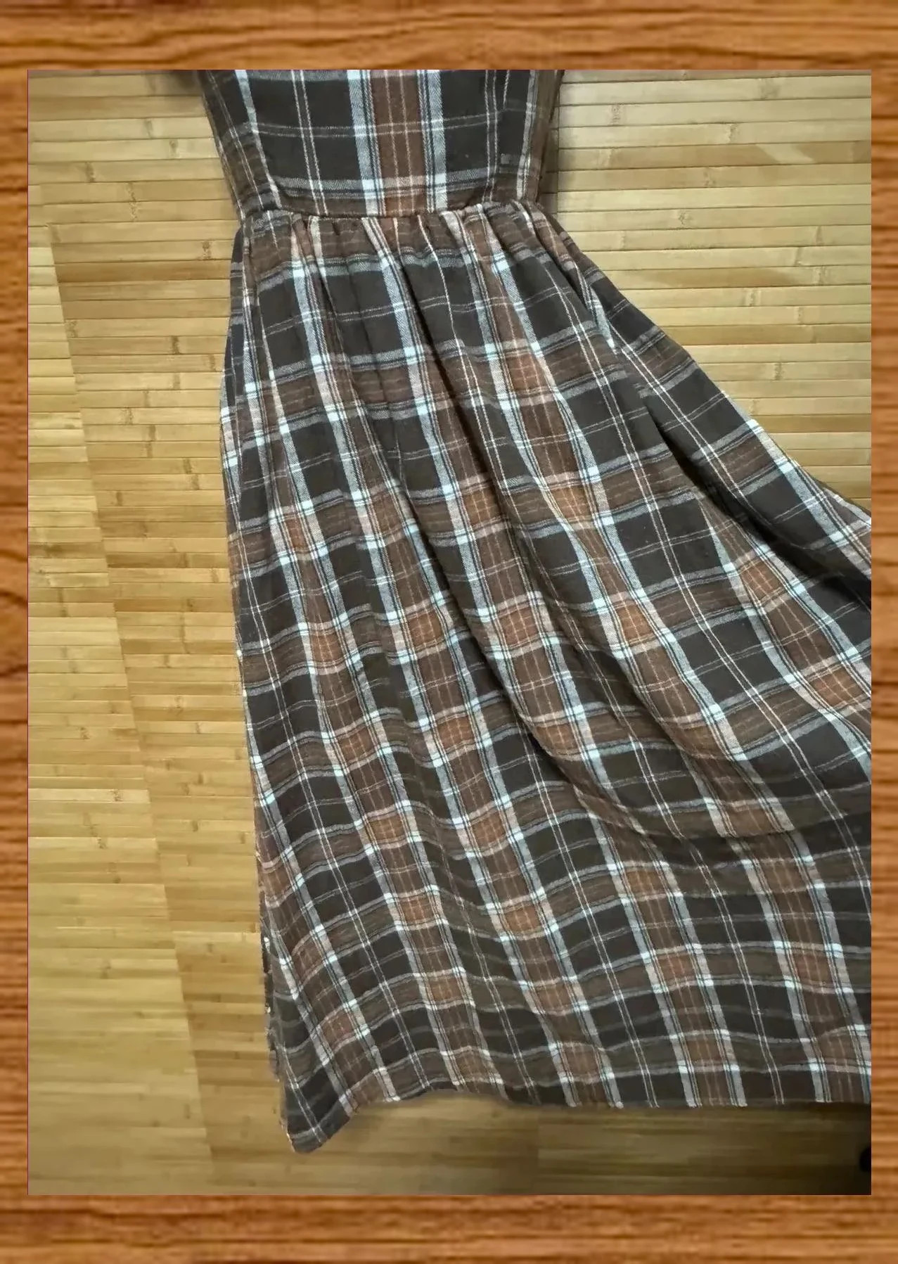 Divino vestido vintage cuadros , talla única para S-M 😍 – Vintage Dressing – taille Taille unique 4