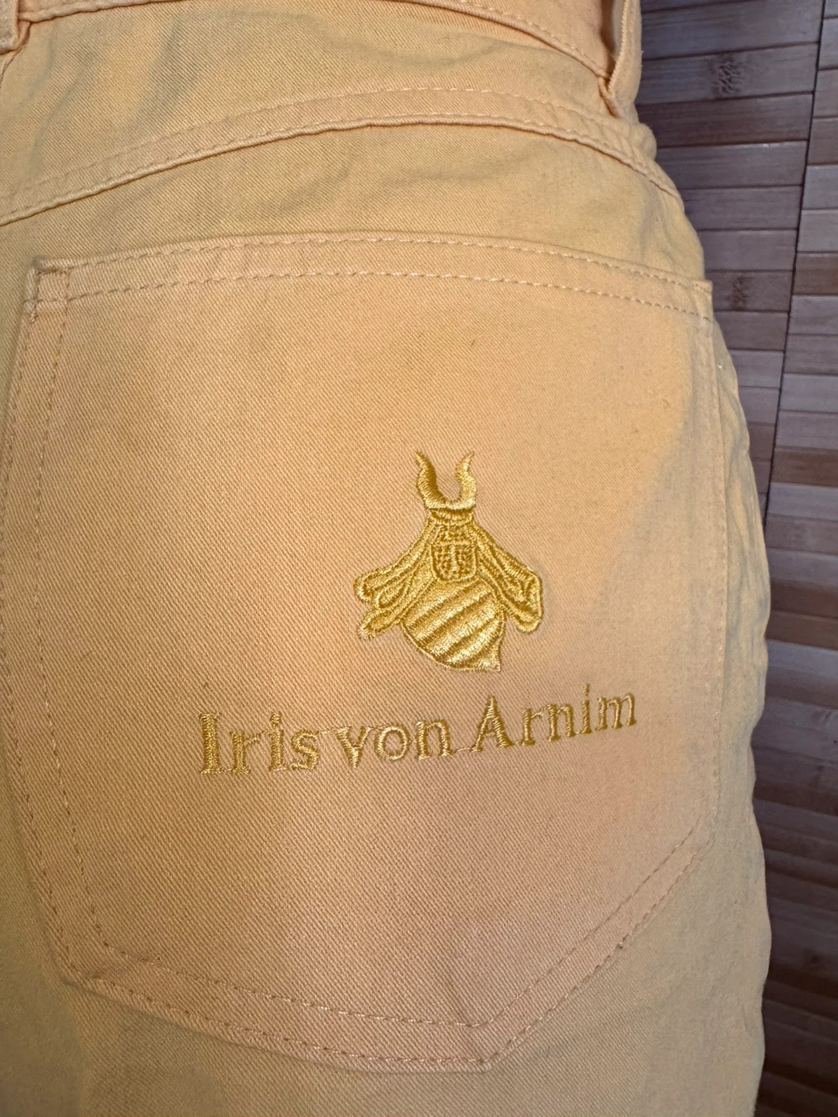 Divino vaquero croped vintage cintura alta , elástico, de Iris Von arnim 😍 – Iris Von Arnim – taille L / 40 / 12 4