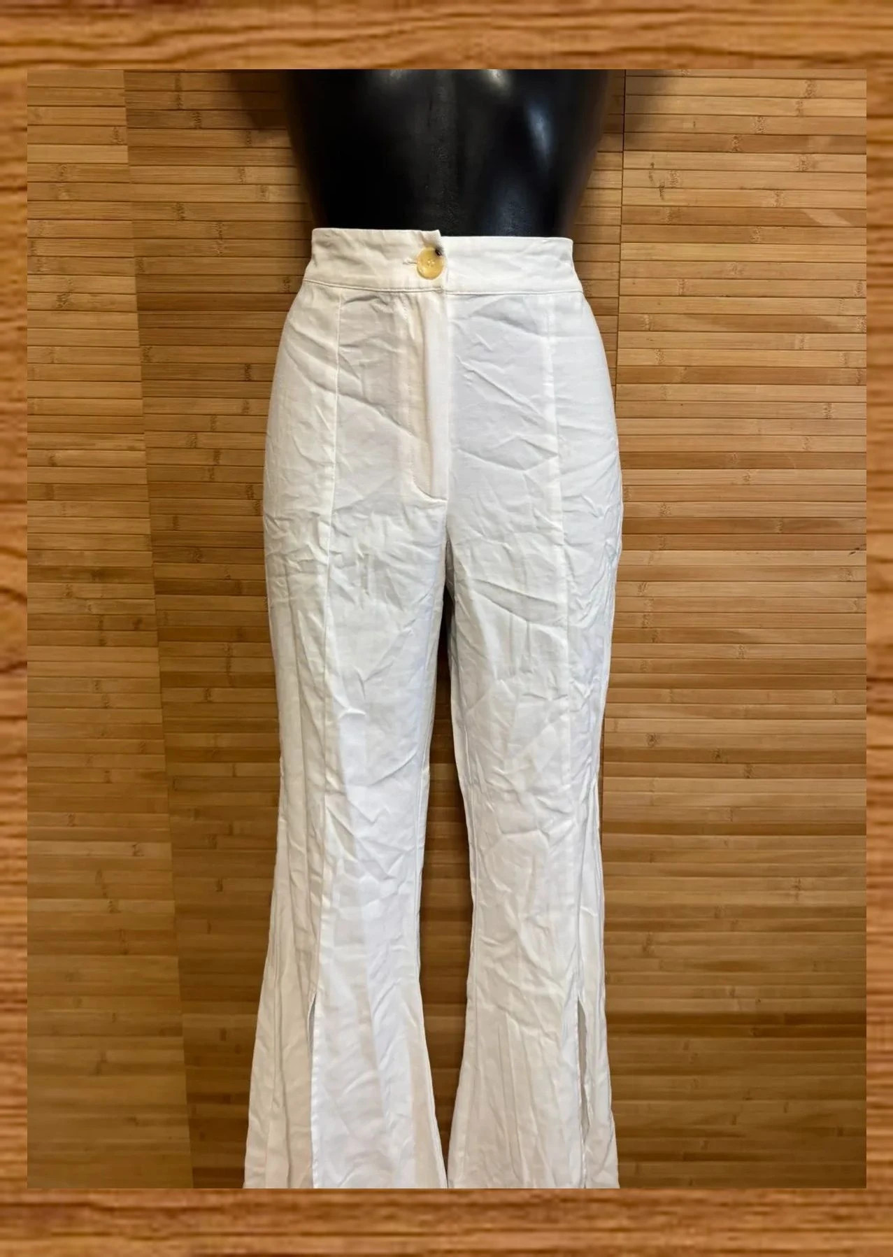 Divino pantalón algodón y lino de la marca Nicoli , talla 40 😍 – Nicoli – taille L / 40 / 12 3