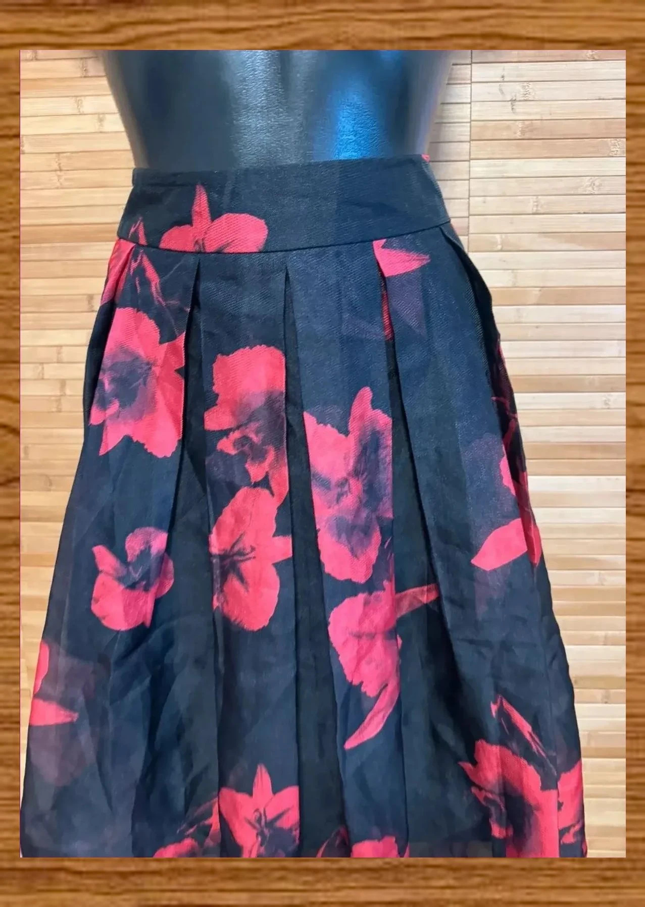 Divina falda midi flores , talla única para M😍 – Menghi – taille Taille unique 3
