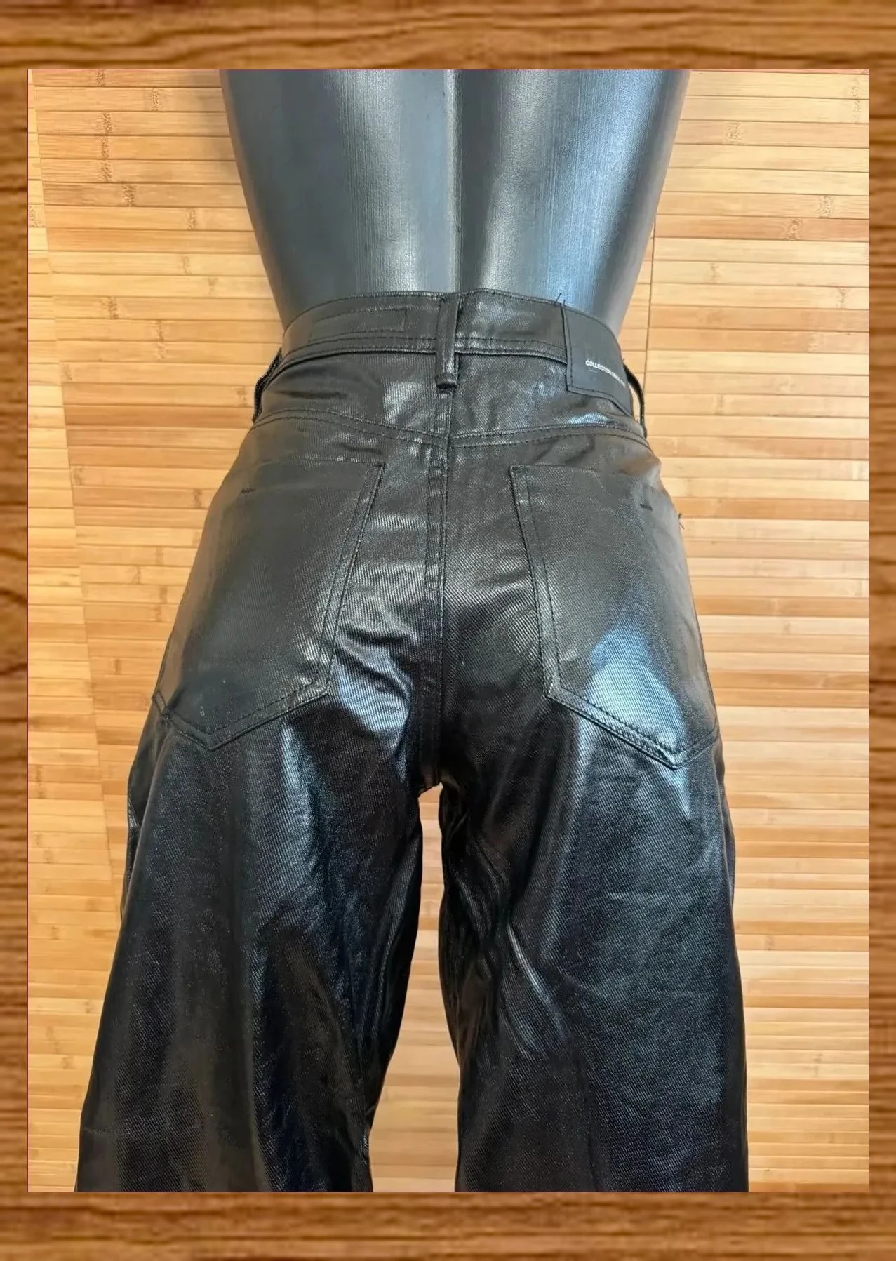 Divino pantalón efecto cuero de marca Lefties , talla 44 😍 – Lefties – taille XXL / 44 / 16 3