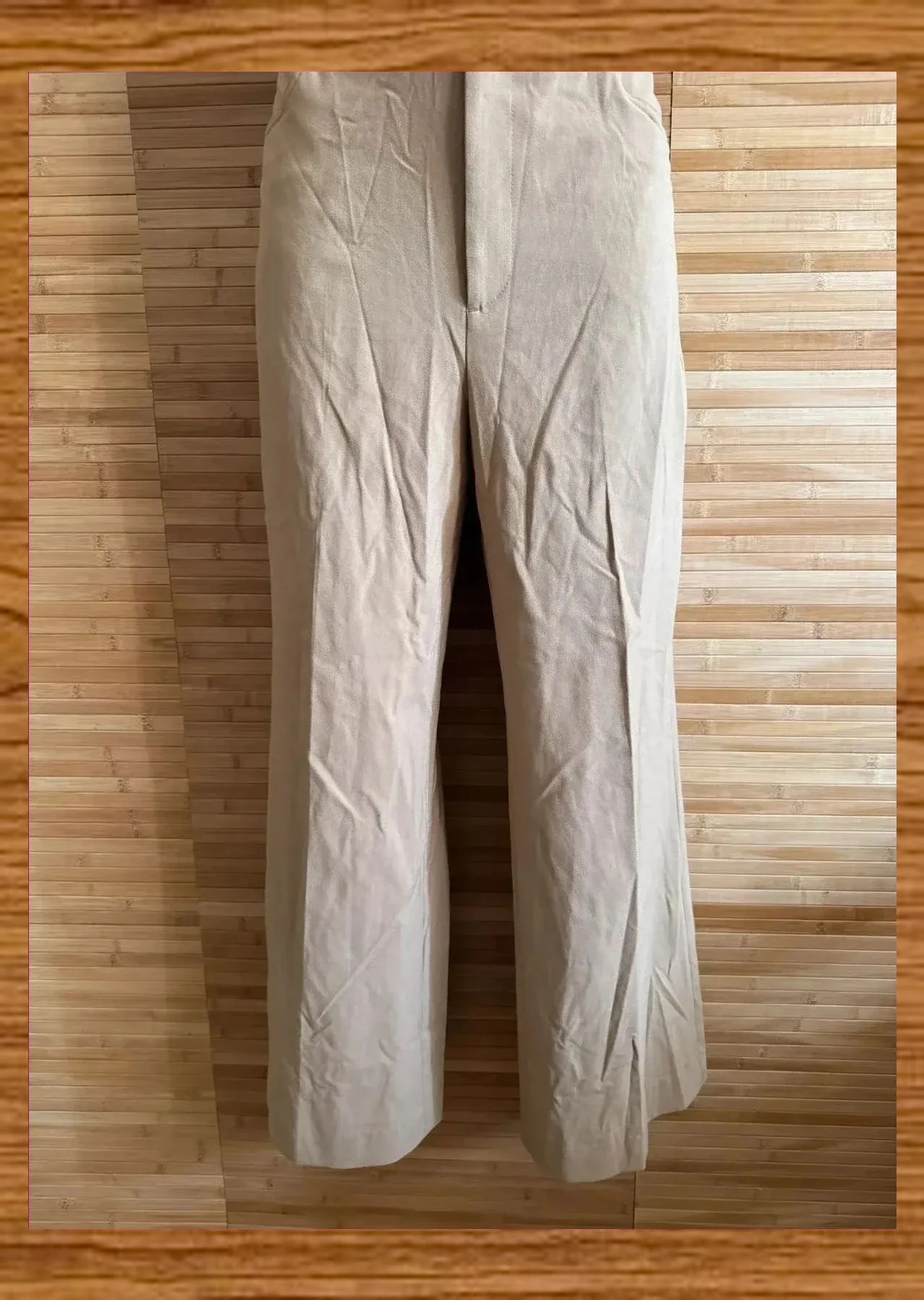 Pantalones Zara pinza , talla M, color beige 😍 – Zara – taille M / 38 / 10 2