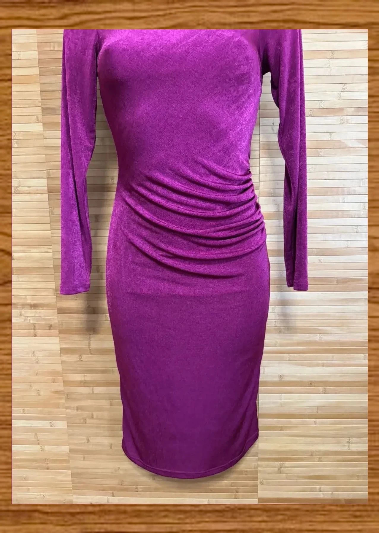 Elegante vestido midi , tejido elástico y muy cómodo , de Carlo pascual , talla 38 😍 – Carlo Pascual – taille M / 38 / 10 2