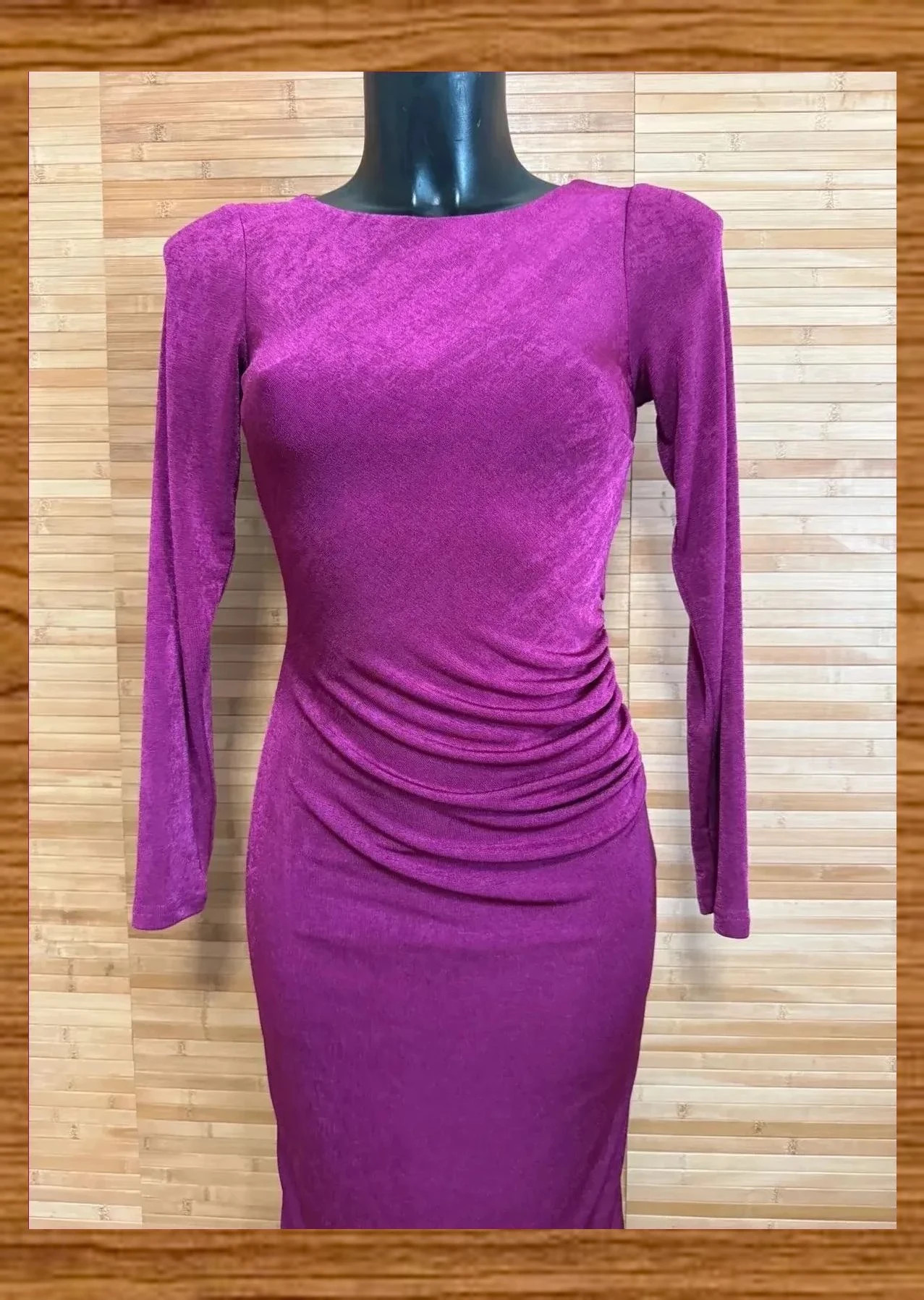 Elegante vestido midi , tejido elástico y muy cómodo , de Carlo pascual , talla 38 😍 – Carlo Pascual – taille M / 38 / 10 3