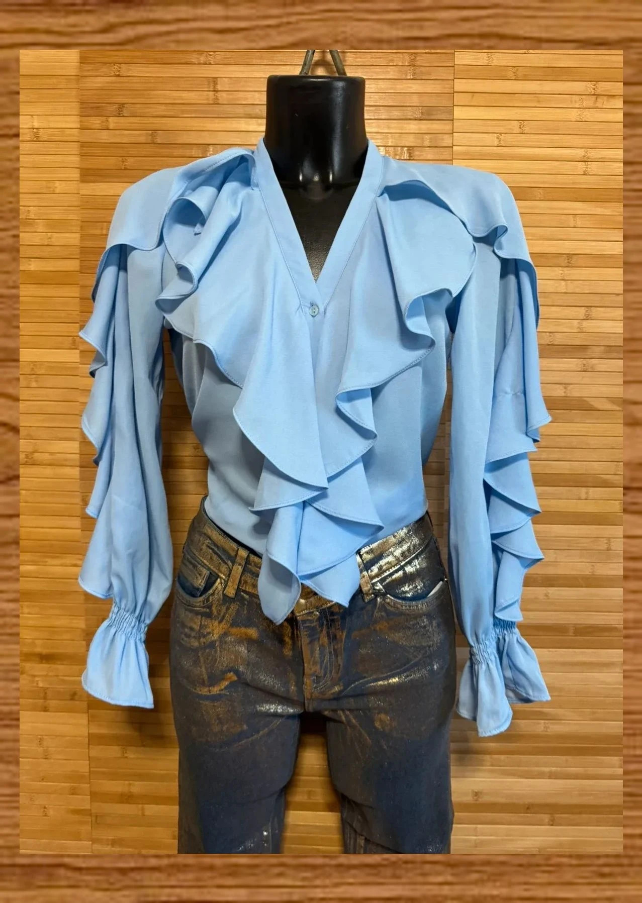 Divina blusa volantes de Zara , talla XS 😍 – Zara – taille XS / 34 / 6 2