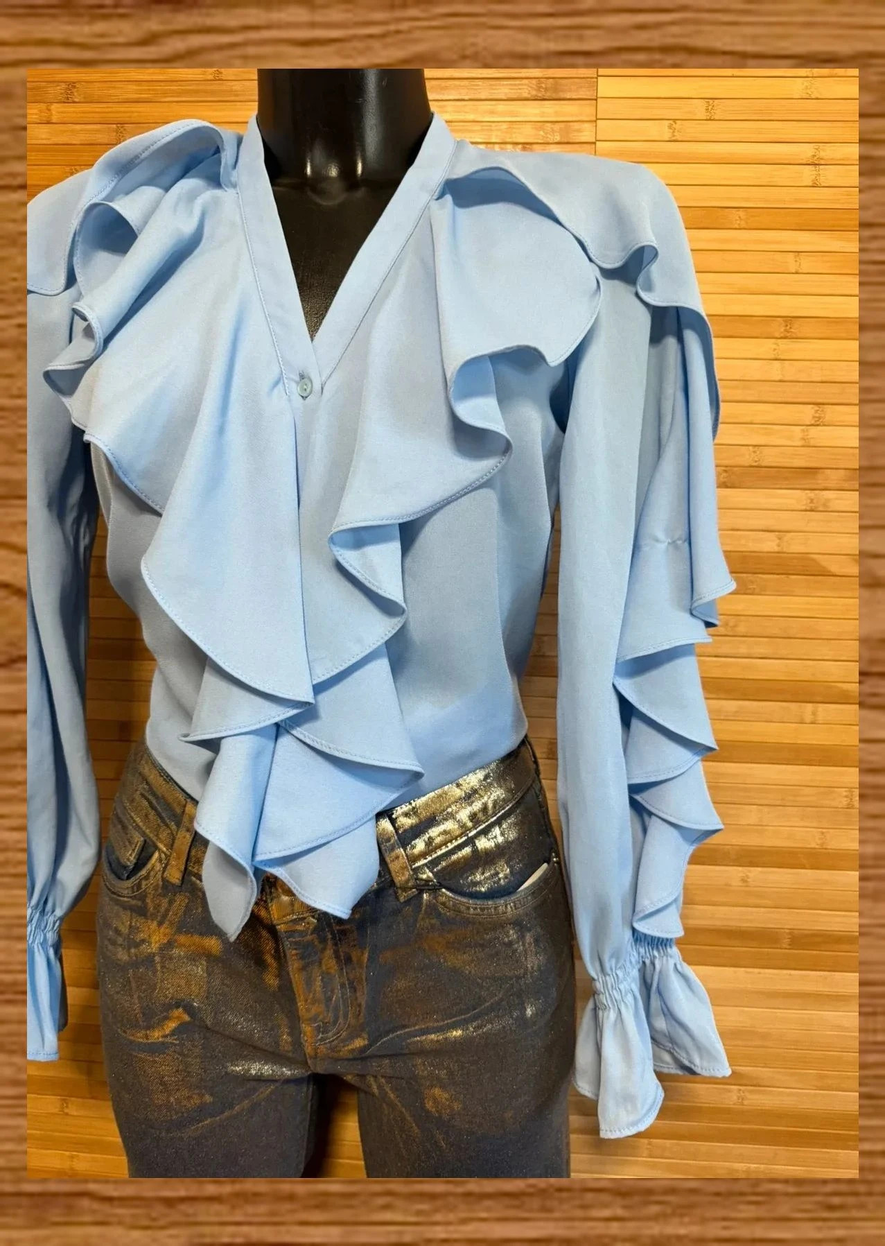 Divina blusa volantes de Zara , talla XS 😍 – Zara – taille XS / 34 / 6 3